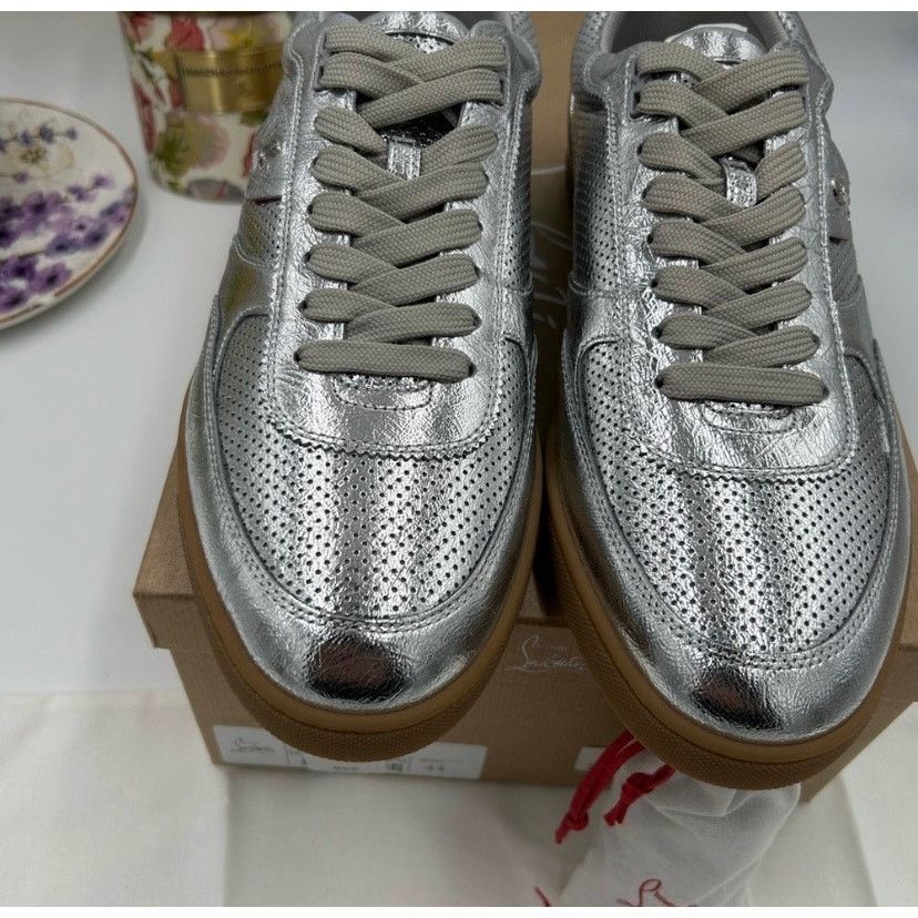 Christian Louboutin Mens Christian Louboutin TUTTI RUI leather sneakers size 44 Size US 11 / EU 44 - 5 Thumbnail
