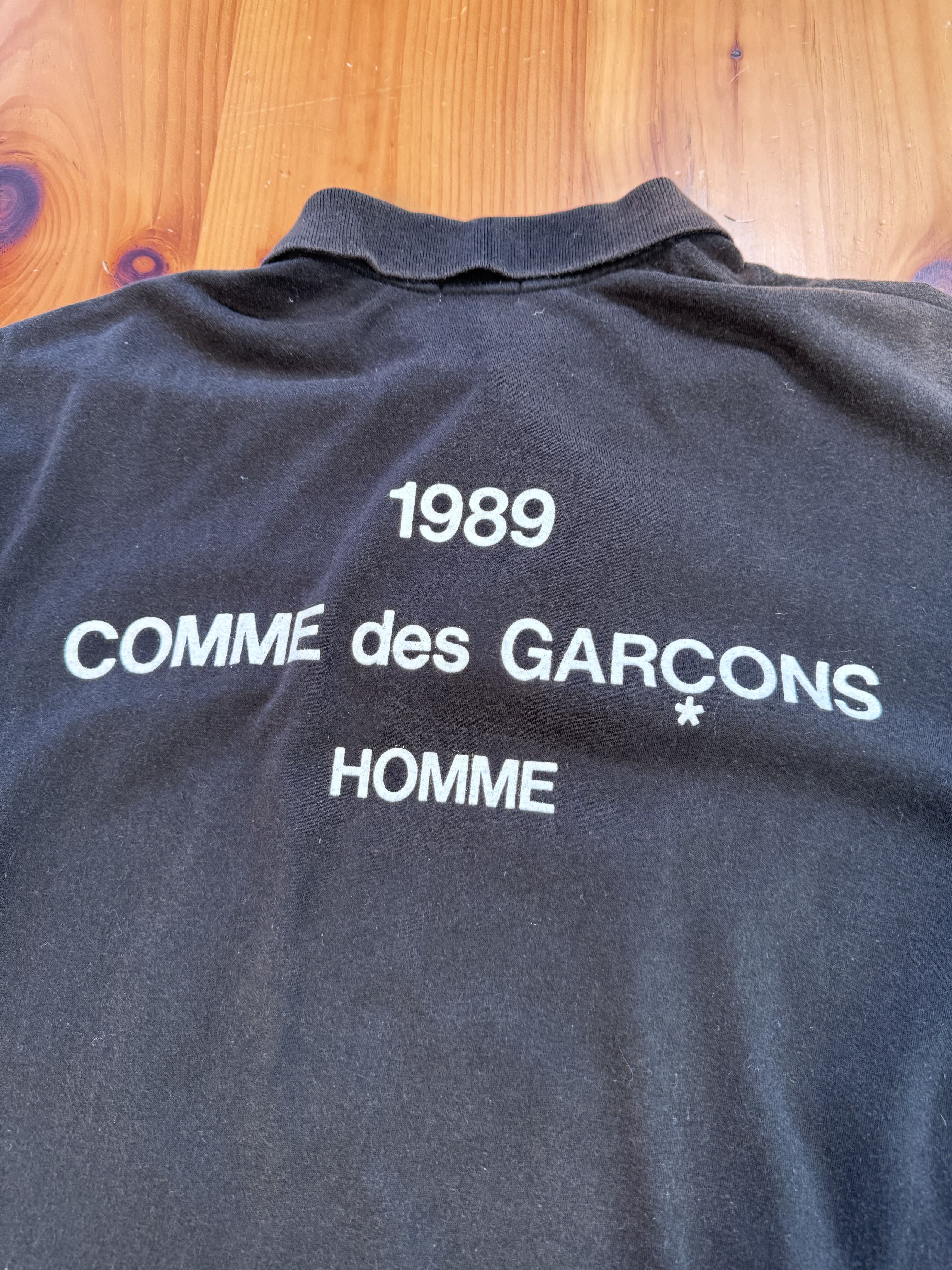 Comme des Garcons OG 1989 Comme Des Garcons CDG Polo Size US L / EU 52-54 / 3 - 2 Thumbnail