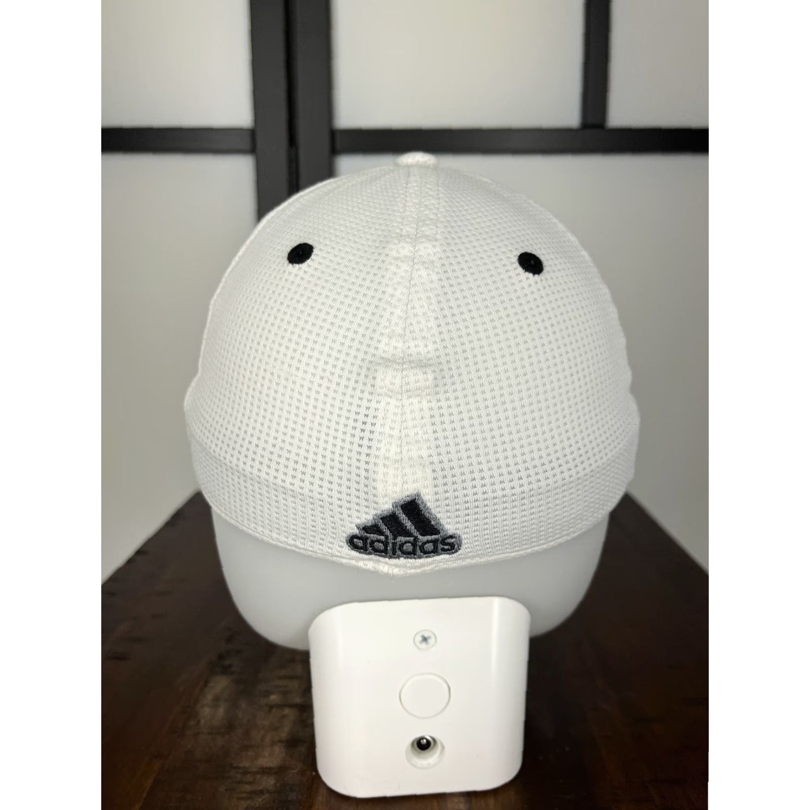 Adidas Adidas Hat Adult Medium White Cotton Polyester Blend Climalite Golf Fitted Mens Size ONE SIZE - 6 Thumbnail