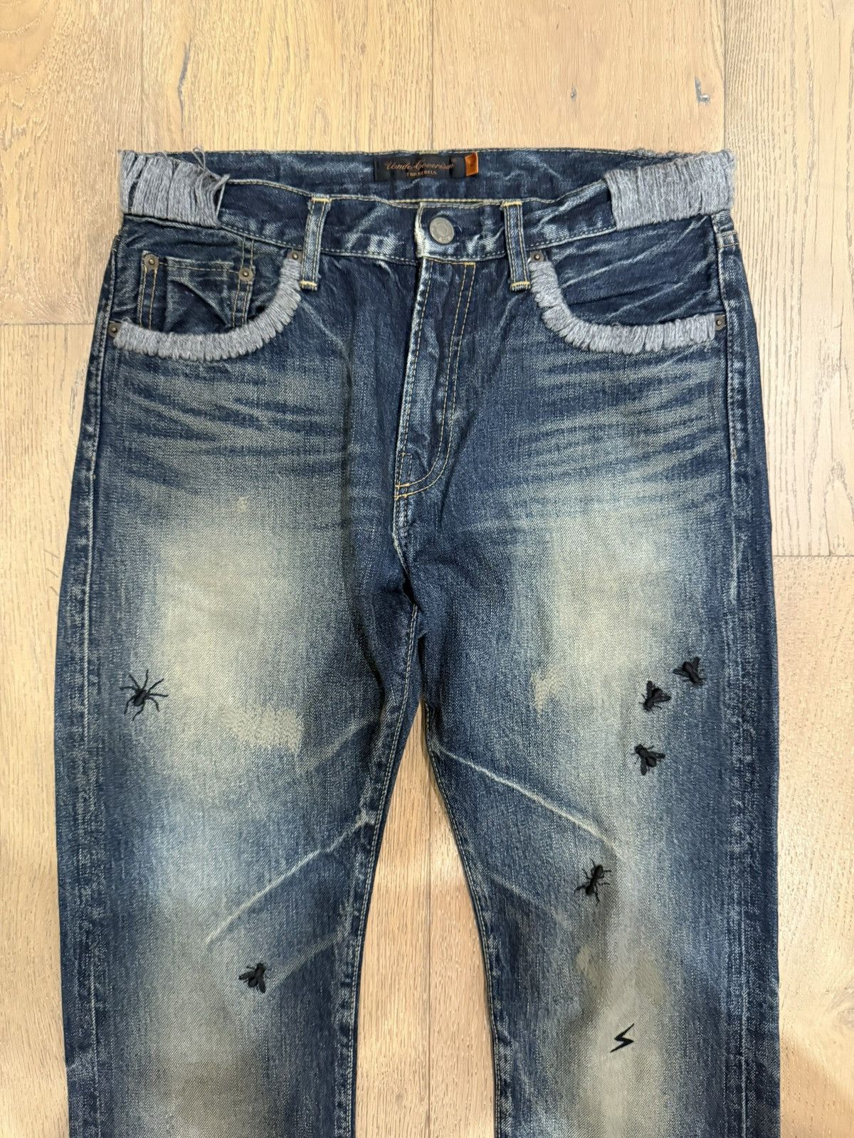 Undercover undercover aw06 bug denim men’s 2 SOLD Size US 31 - 2 Thumbnail