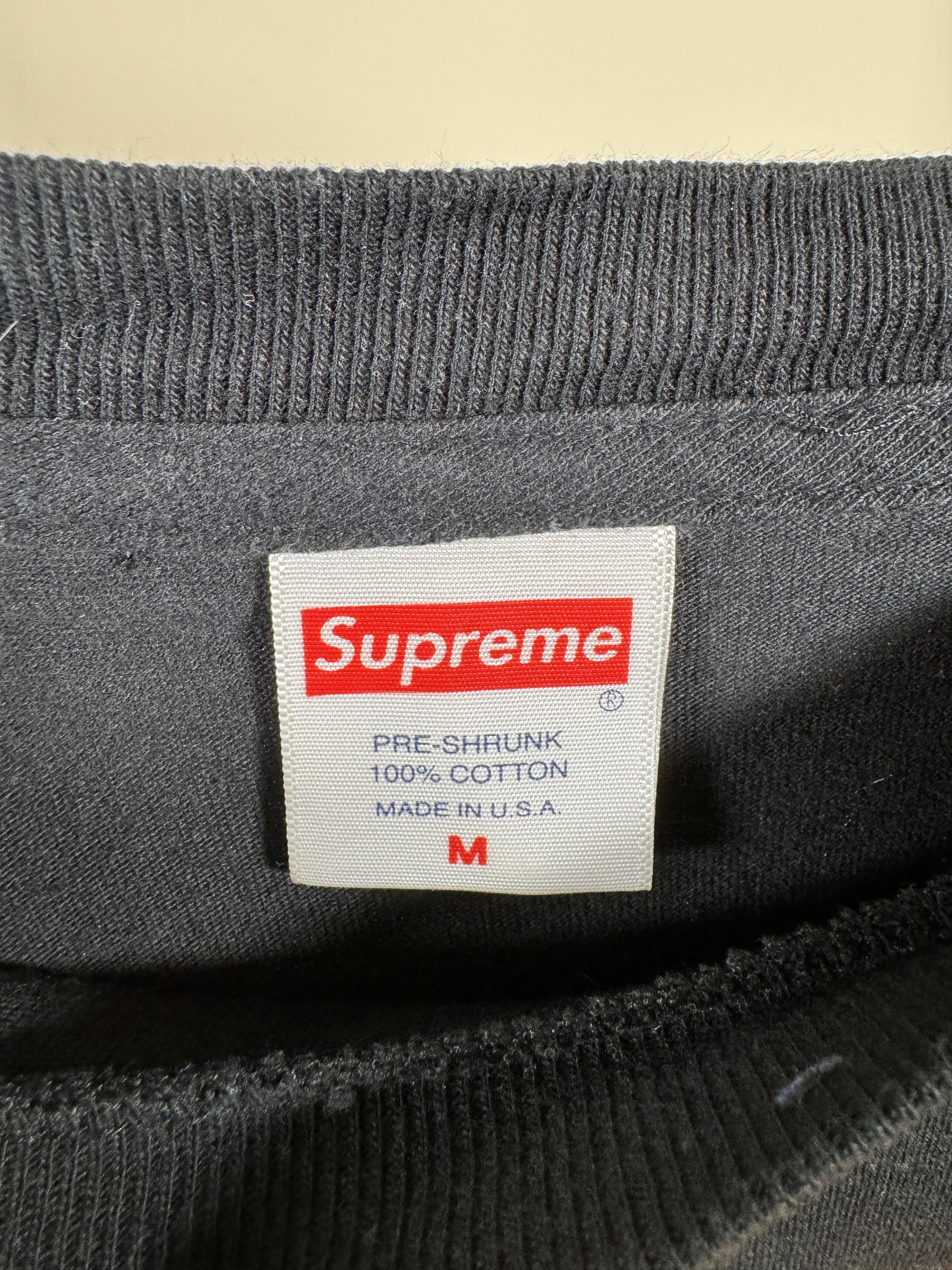 Spitfire × Supreme Supreme Spitfire Classic Swirl T-shirt Orange Black Size US M / EU 48-50 / 2 - 2 Thumbnail