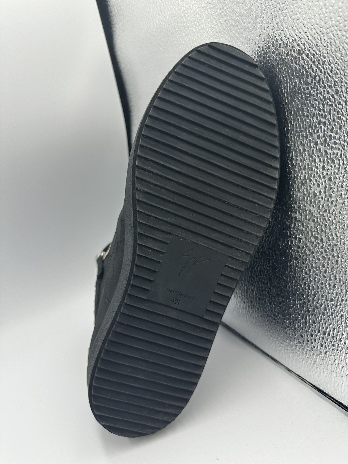 Giuseppe Zanotti Giuseppe Zanotti Hightop Croc Print Sneakers Size US 7.5 / EU 40-41 - 14 Thumbnail