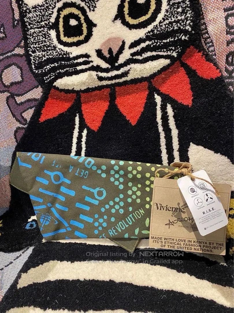 Vivienne Westwood Vivienne Westwood African Series Clutch Bag. Size ONE SIZE - 3 Thumbnail