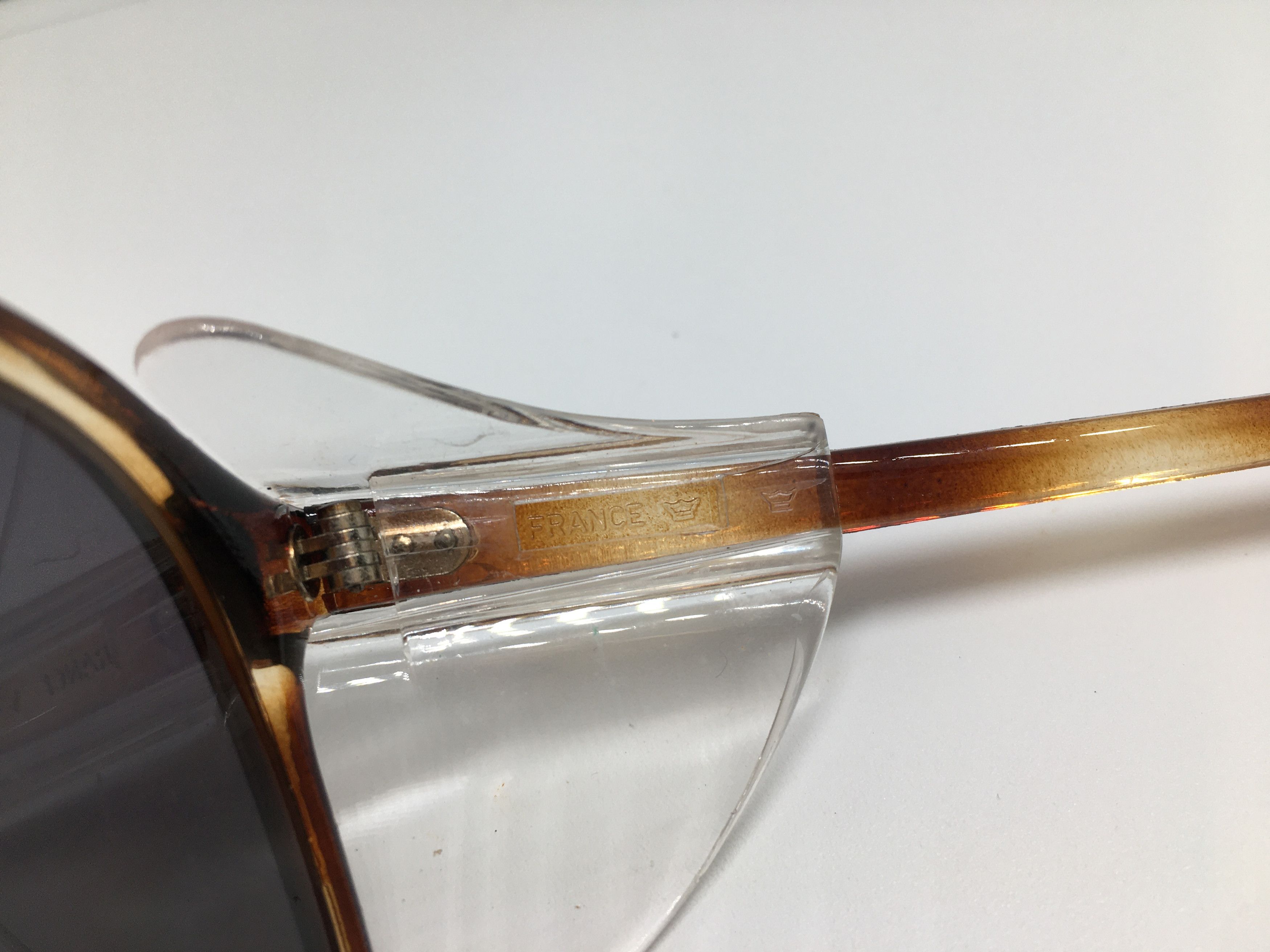 Vintage Vintage 80s Bolle Tortoise Aviator Sunglasses Frame Size ONE SIZE - 5 Thumbnail