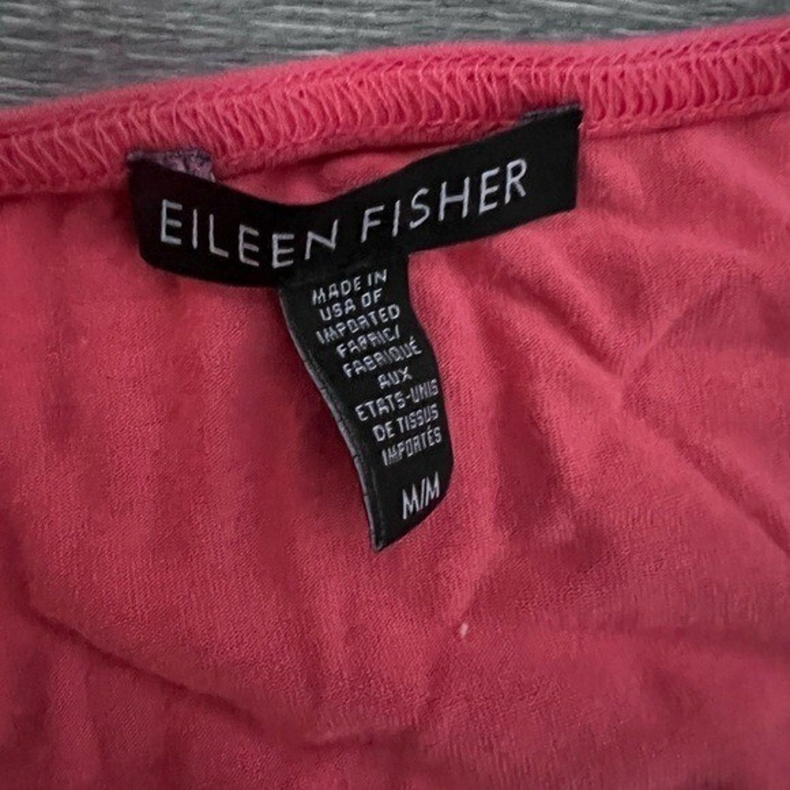 Eileen Fisher Eileen Fisher midi dress peach stretch jersey size M A000284 Size M / US 6-8 / IT 42-44 - 8 Thumbnail