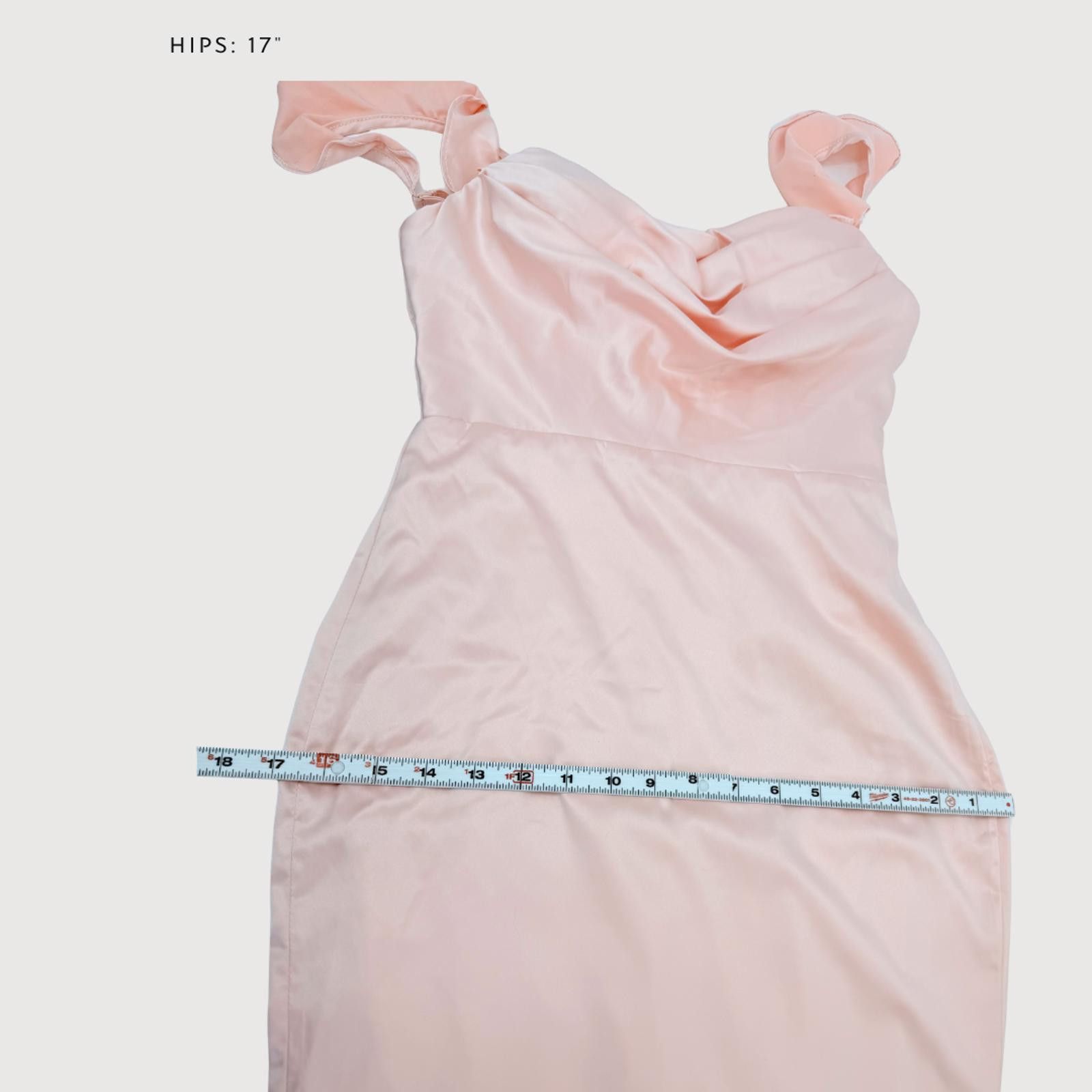 Other Selfie Leslie Blush Midi Dress Cowl Neck Minimal S Size S / US 4 / IT 40 - 9 Thumbnail