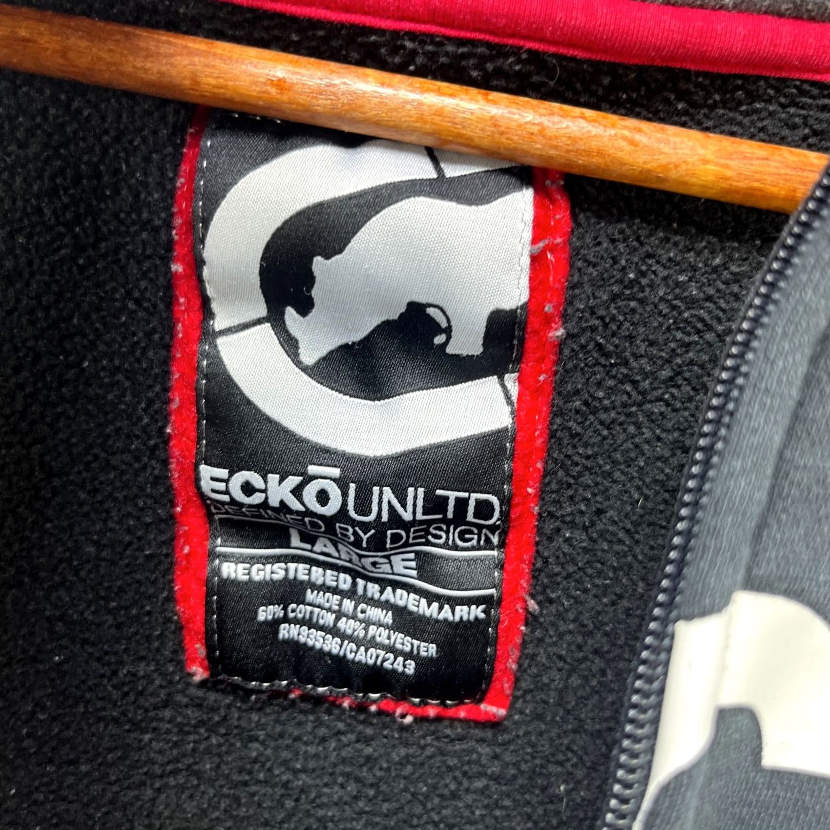 Ecko Unltd. VINTAGE Y2K Ecko Unltd Zip Up Hoodie Large Size US L / EU 52-54 / 3 - 4 Thumbnail