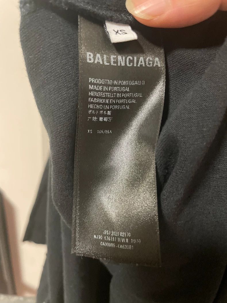 Balenciaga Balenciaga Black Wave Coca-Cola Printed Short Sleeve Size US XS / EU 42 / 0 - 4 Thumbnail