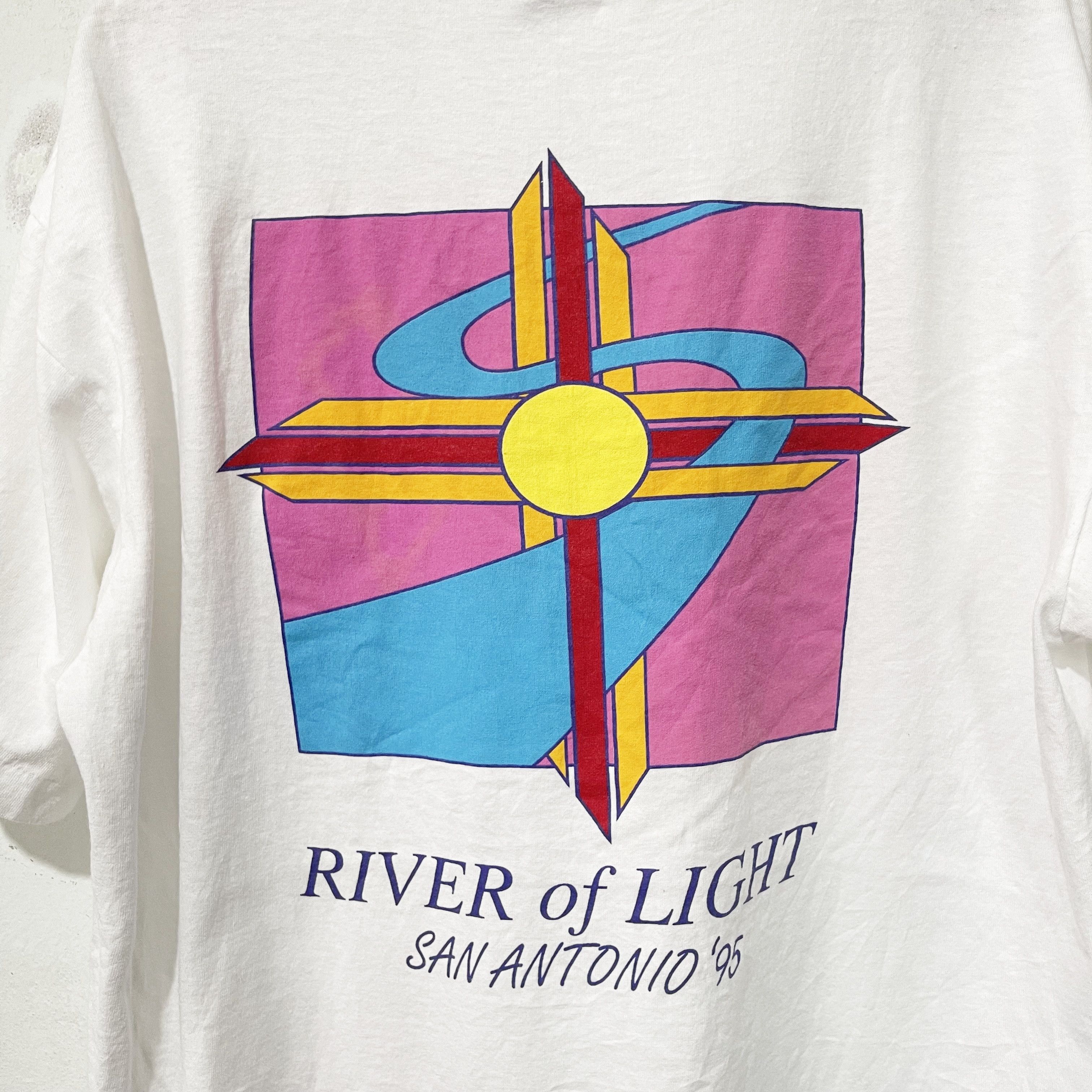 Vintage Vintage 1995 River of Light San Antonio T-Shirt Size US L / EU 52-54 / 3 - 2 Thumbnail