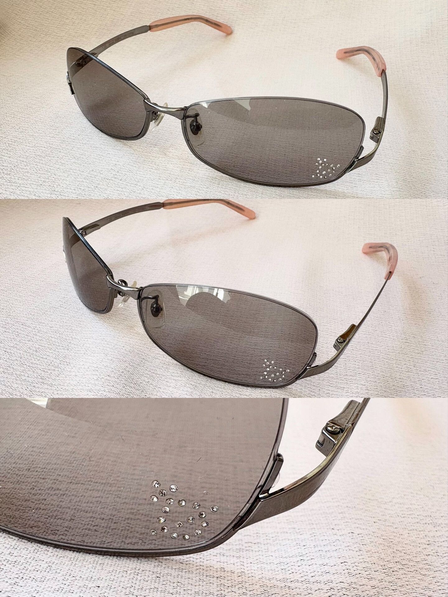 Vivienne Westwood Vivienne Westwood Vintage Saturn Rhinestone Sunglasses Size ONE SIZE - 1 Thumbnail