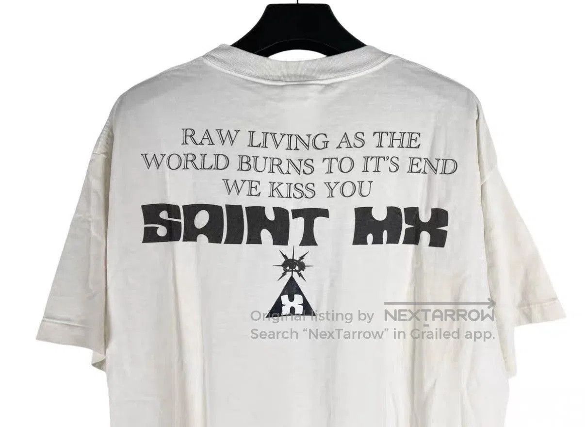 Saint Michael White Graphic Short Sleeve T. Size US XL / EU 56 / 4 - 4 Thumbnail