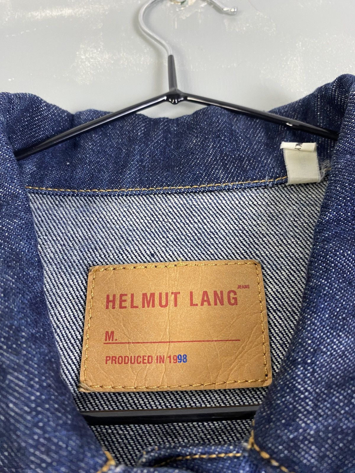 Helmut Lang Helmut Lang 1998 Denim Jacket Size M / US 6-8 / IT 42-44 - 7 Thumbnail