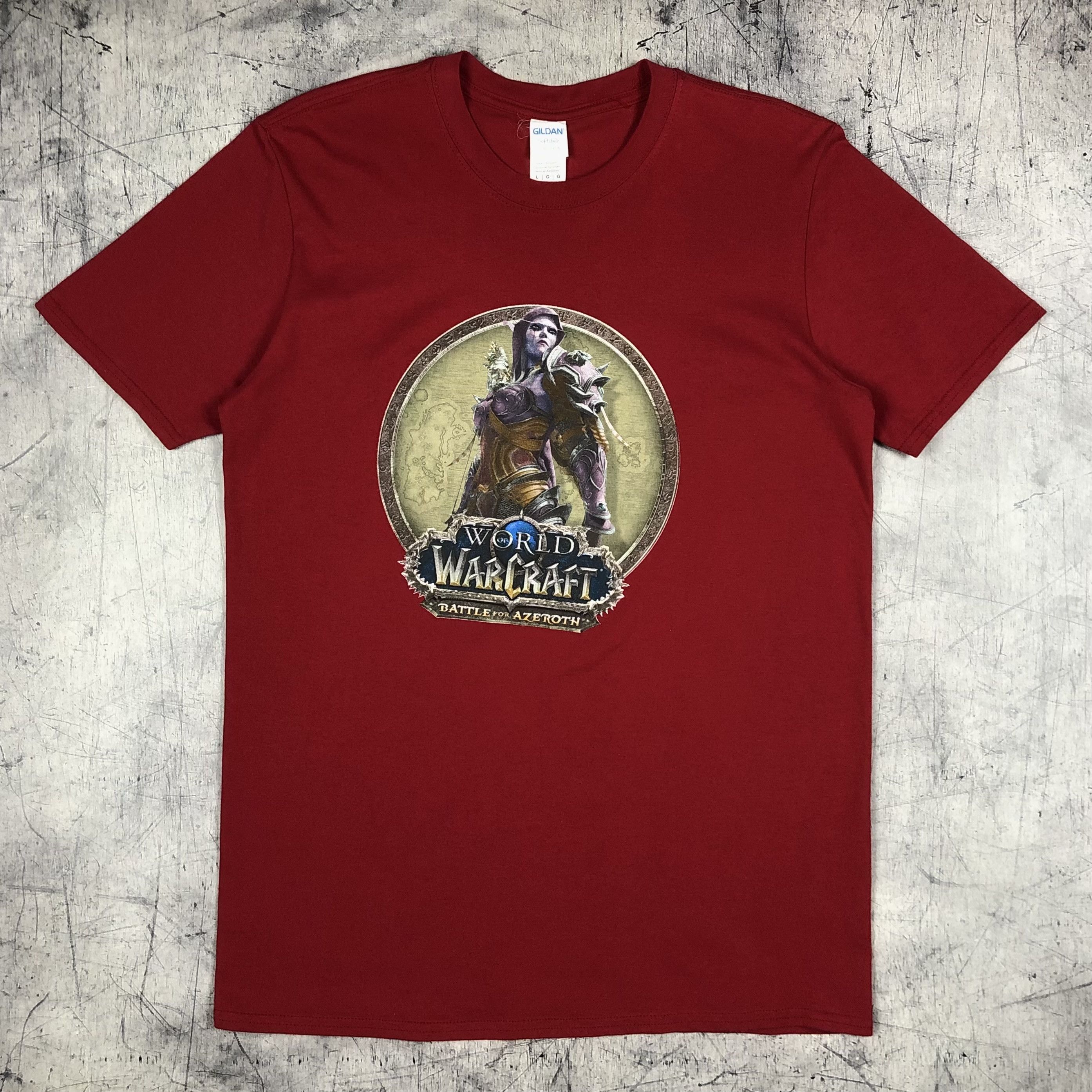 The Game Warcraft Battle For Azeroth Blizzard Tee Size US L / EU 52-54 / 3 - 1 Thumbnail