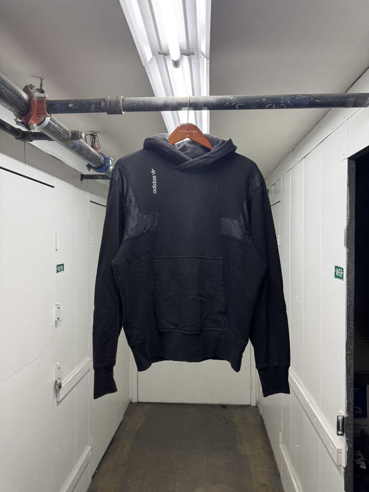 Adidas Men's Adidas Sport Panel Black Hoodie Size US M / EU 48-50 / 2 - 1 Thumbnail