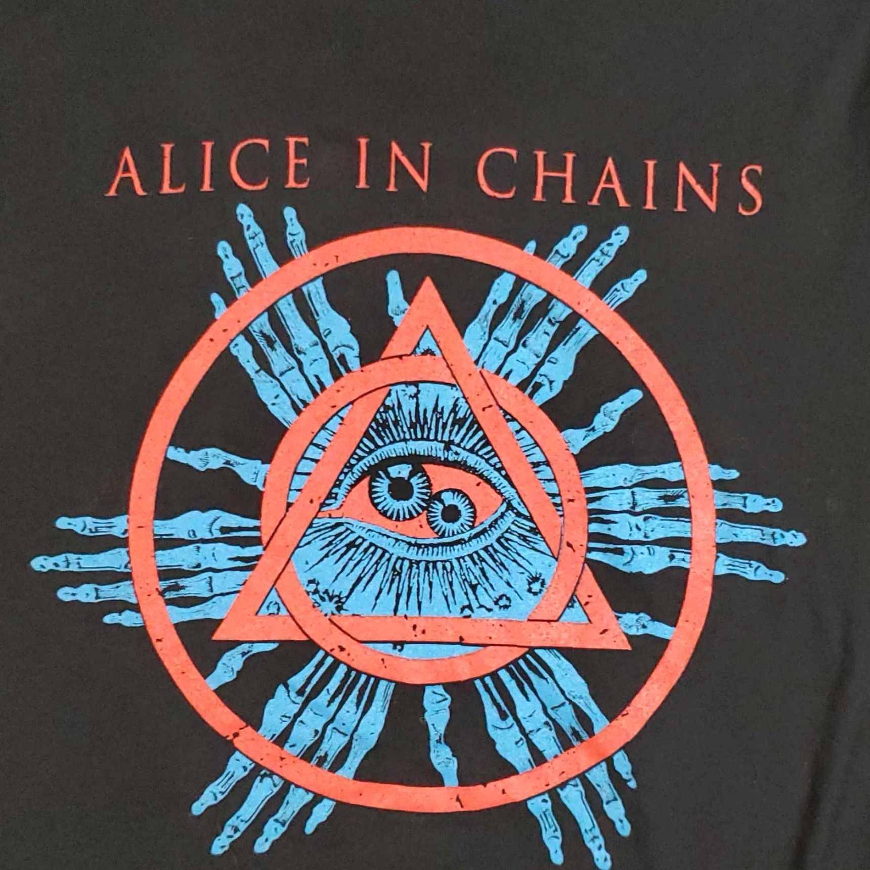 Doublet Alice In Chains T Shirt Band Eyeball Double-Sided RARE Concert Adult Small Black Unisex Mens Womens Boys Girls Shirt Size US S / EU 44-46 / 1 - 2 Thumbnail