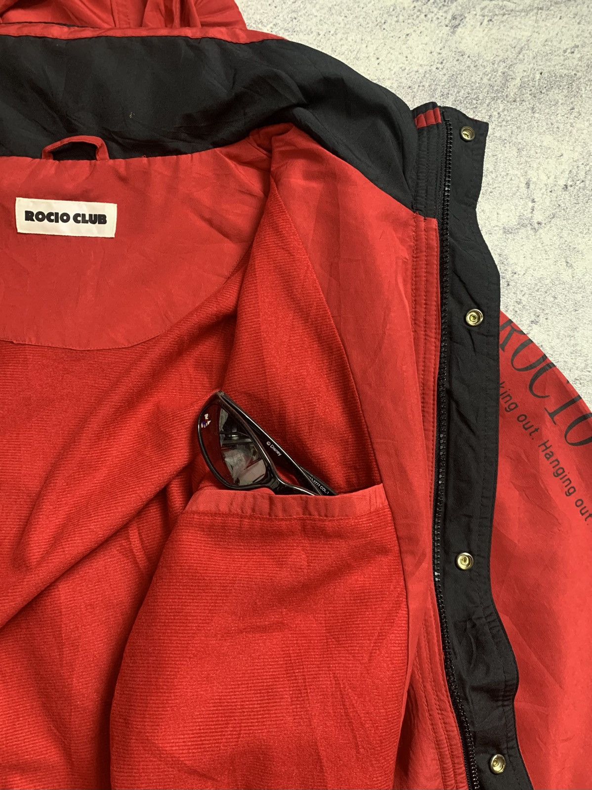 Japanese Brand × Vintage Vintage Red 'Rocio Club' Windbreaker Jacket Size US L / EU 52-54 / 3 - 3 Thumbnail
