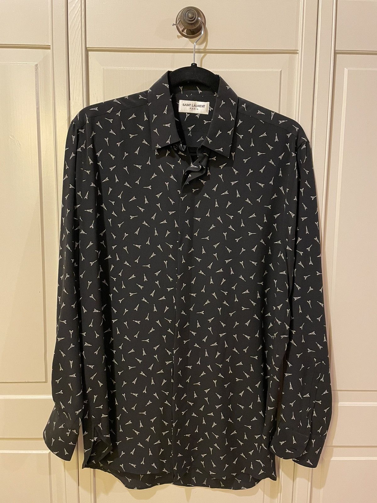 Saint Laurent Eiffel Towel Shirt