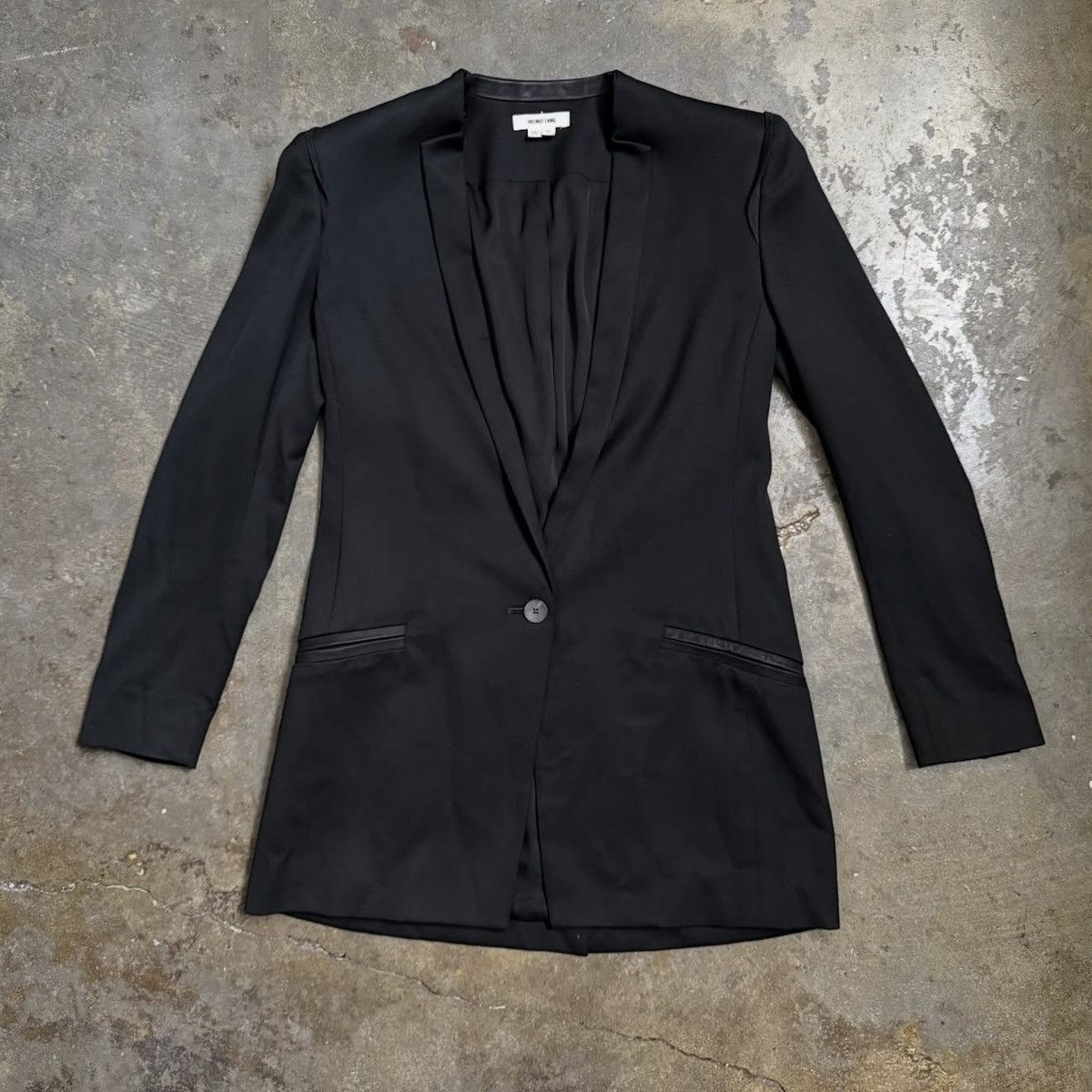 Helmut Lang HELMUT LANG BLAZER - BLACK - 0 Size XS / US 0-2 / IT 36-38 - 1 Thumbnail