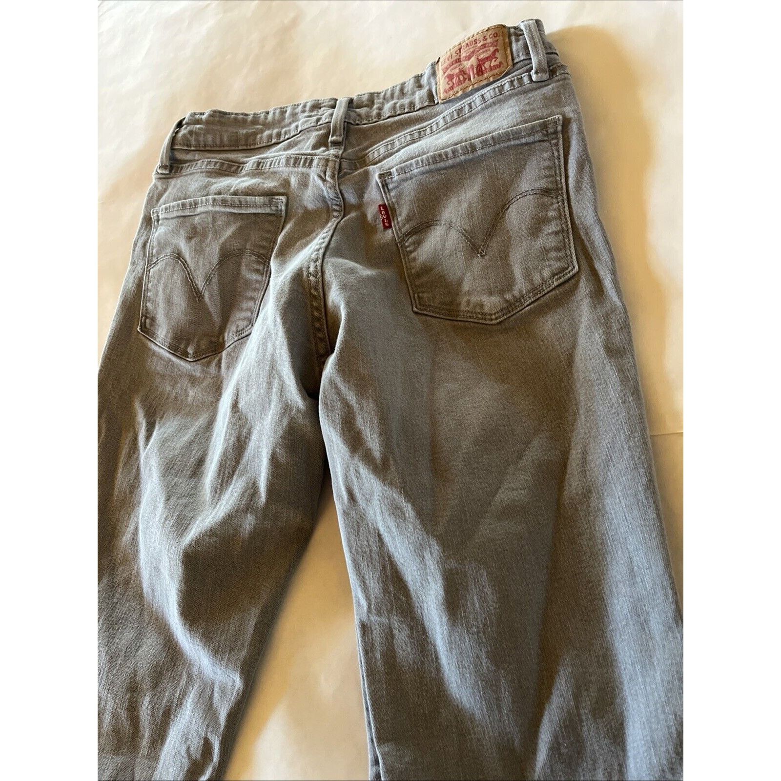 Levi's Levi’s Skinny Jeans Women’s 28x31 Gray Mid Rise Stretch Size 28" / US 6 / IT 42 - 16 Thumbnail