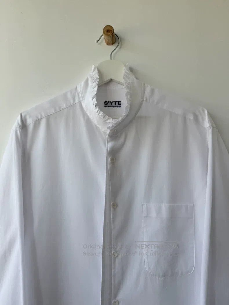 Yohji Yamamoto Yohji Yamamoto 22AW Yohji Yamamoto Palace Collar Shirt Size US L / EU 52-54 / 3 - 4 Thumbnail