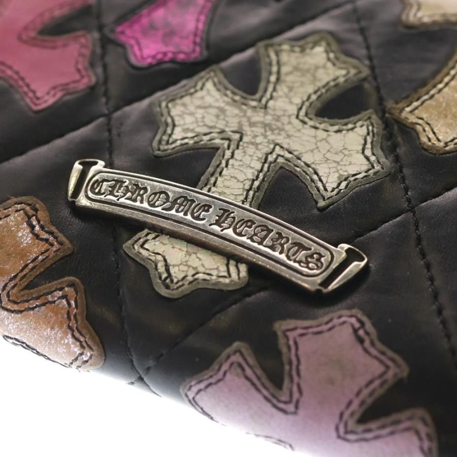Chrome Hearts Chrome Hearts Multi cross leather patch cemetery wallet Size ONE SIZE - 6 Thumbnail