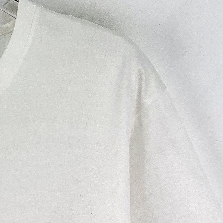 Valentino Valentino White Cotton Crew Neck T-Shirt K26WX Size S / US 4 / IT 40 - 3 Thumbnail