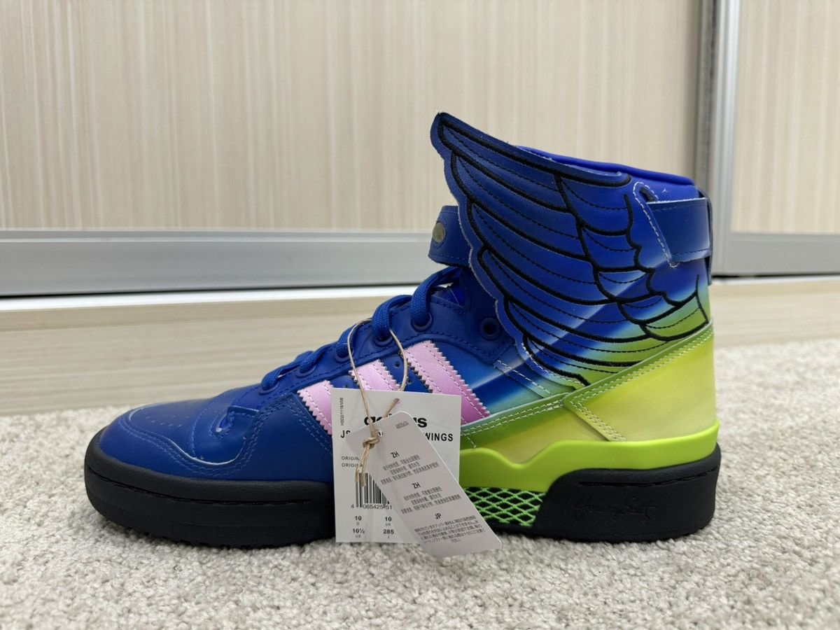 Adidas × Jeremy Scott Final Drop‼️ Adidas x Jeremy Scott JS Motorsport Wings 4.0 Size US 10.5 / EU 43-44 - 8 Thumbnail