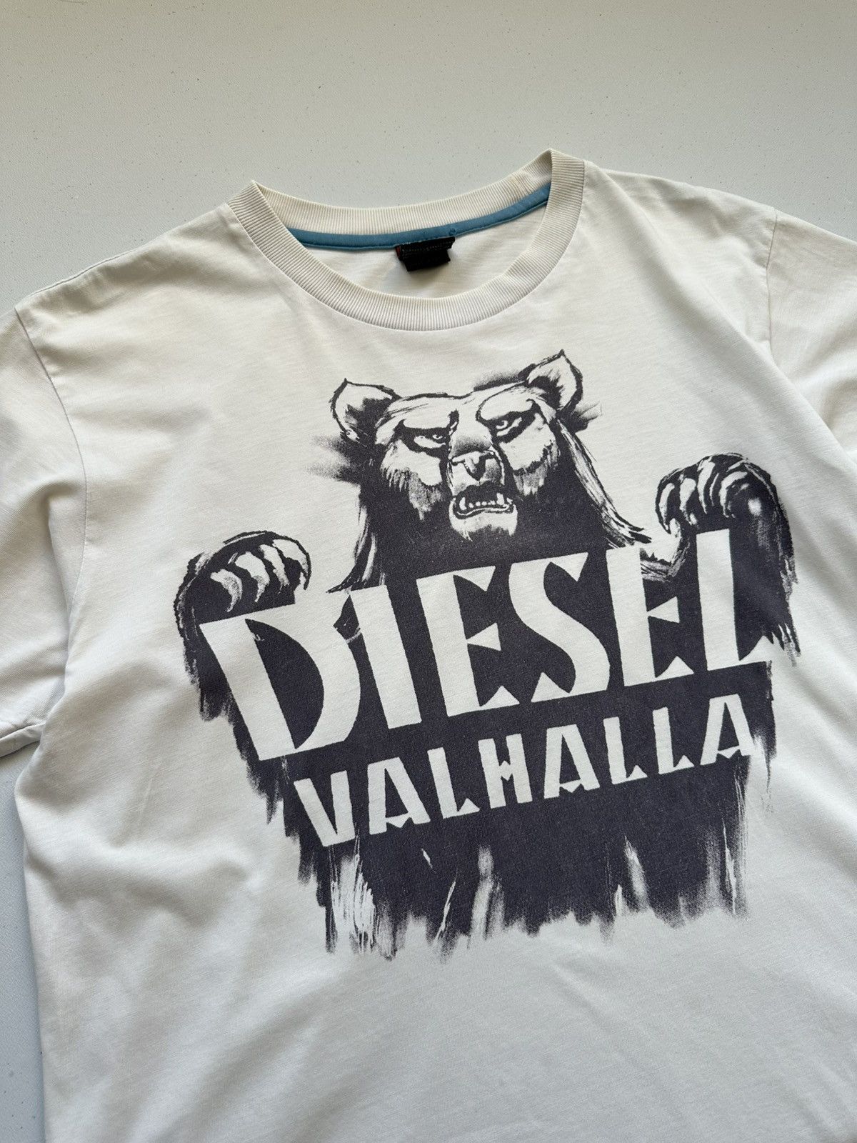 Diesel × Vintage Vintage Diesel Y2k Bear Tee Valhalla Size US M / EU 48-50 / 2 - 8 Thumbnail