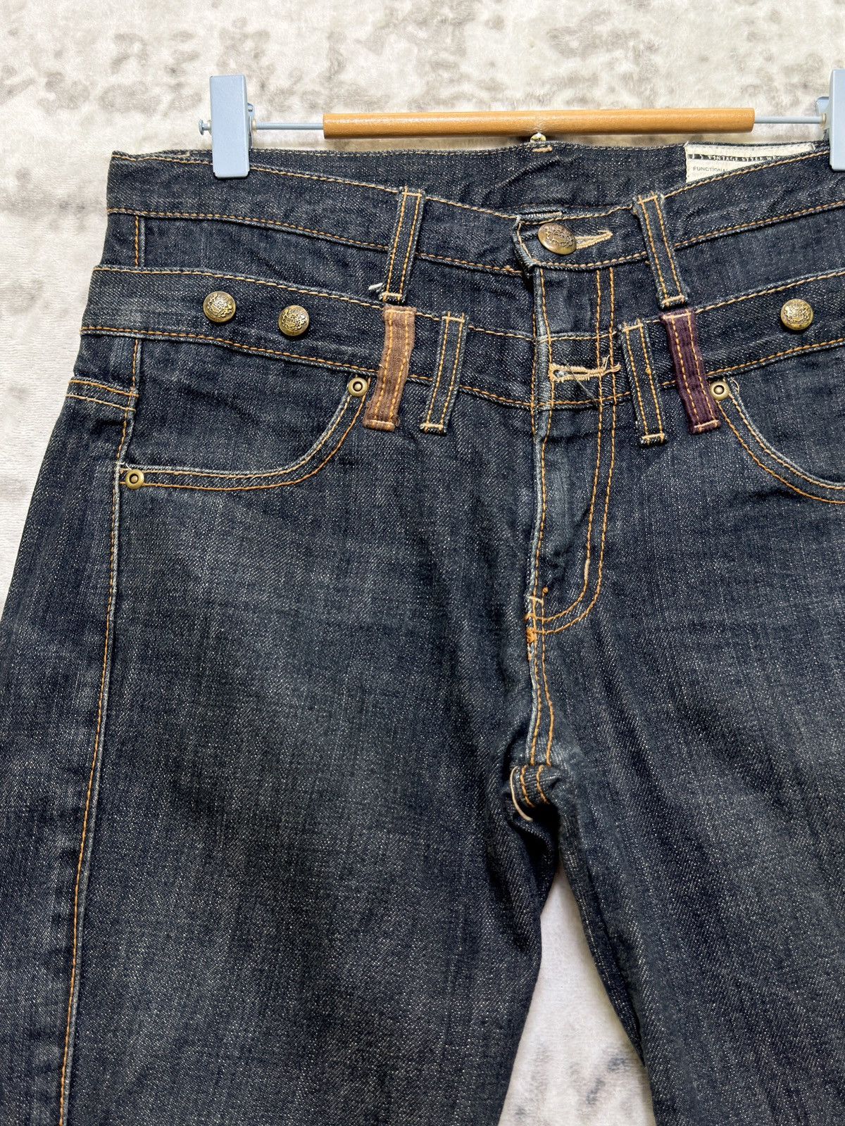 Hysteric Glamour Hysteric Glamour Style Double Waist J Curve Leg Denim Jeans Size US 30 / EU 46 - 4 Thumbnail