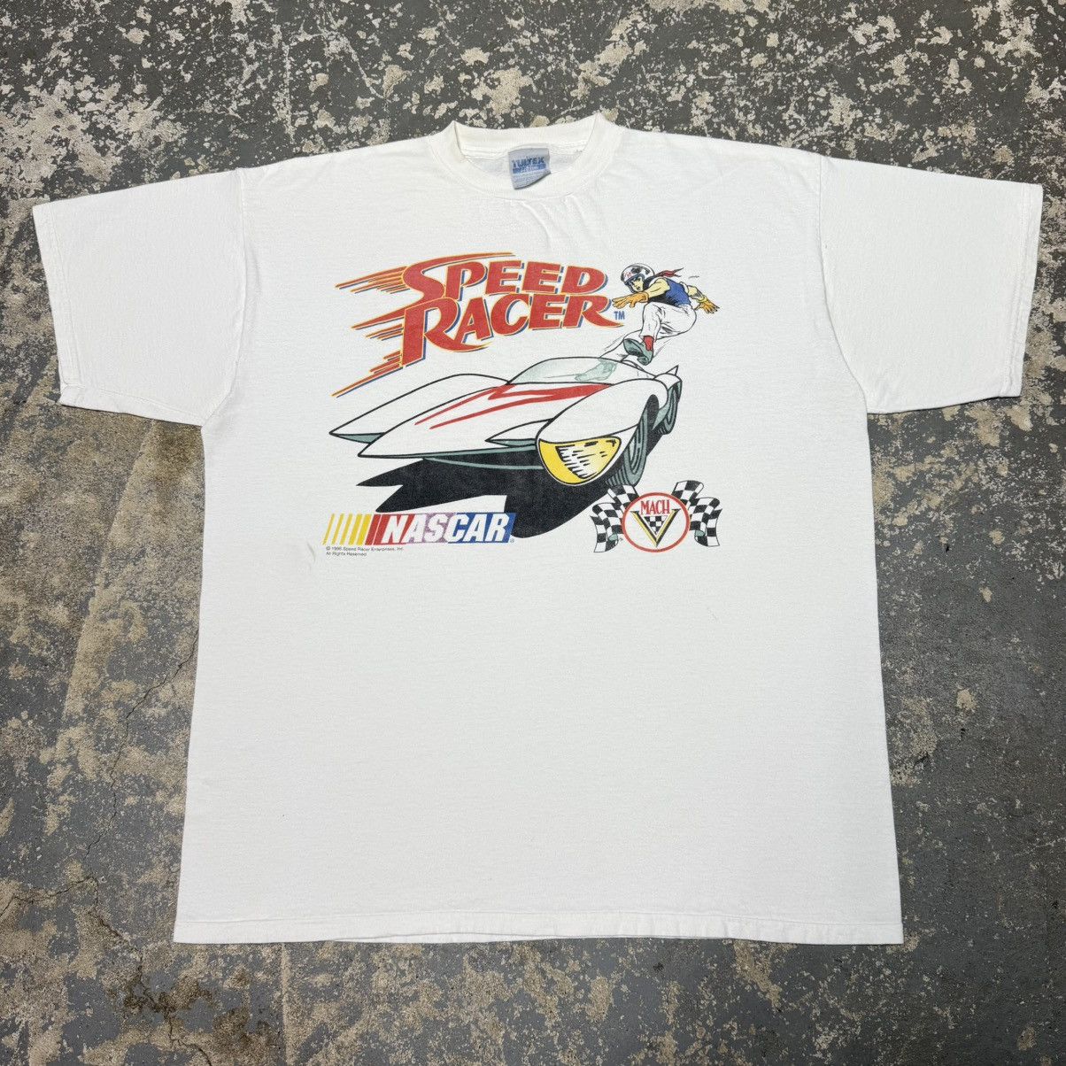 NASCAR Vintage Speed Racer Nascar Racing Tshirt Size US XL / EU 56 / 4 - 1 Thumbnail