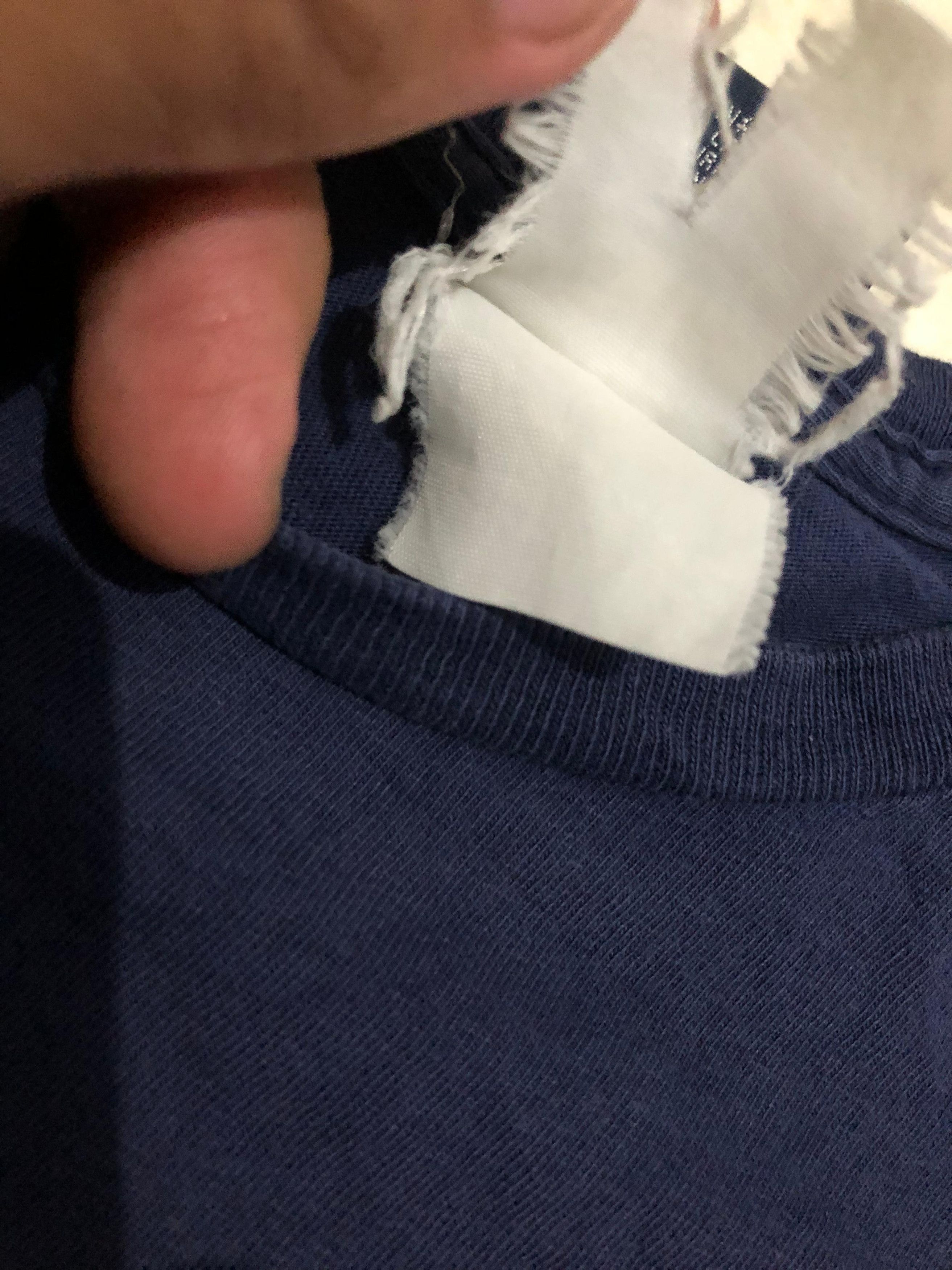 Polo Ralph Lauren VINTAGE Polo by Ralph Lauren Navy Block Logo Long Sleeve Tee Size S / US 4 / IT 40 - 8 Thumbnail