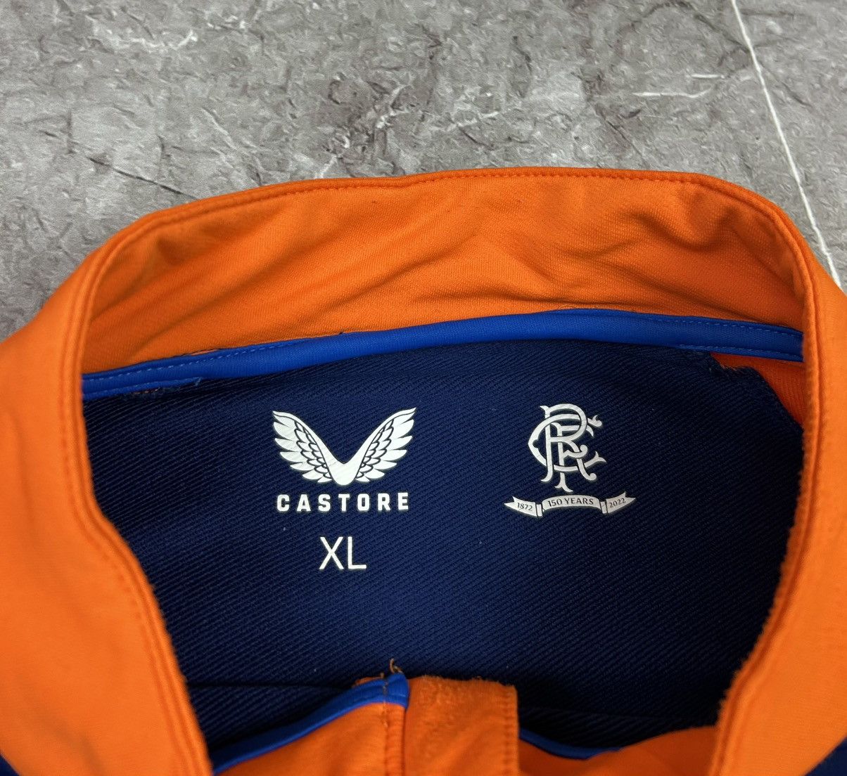 Castore Rangers Castore track jacket sweatshirt long sleeve size Xl Size US XL / EU 56 / 4 - 6 Thumbnail