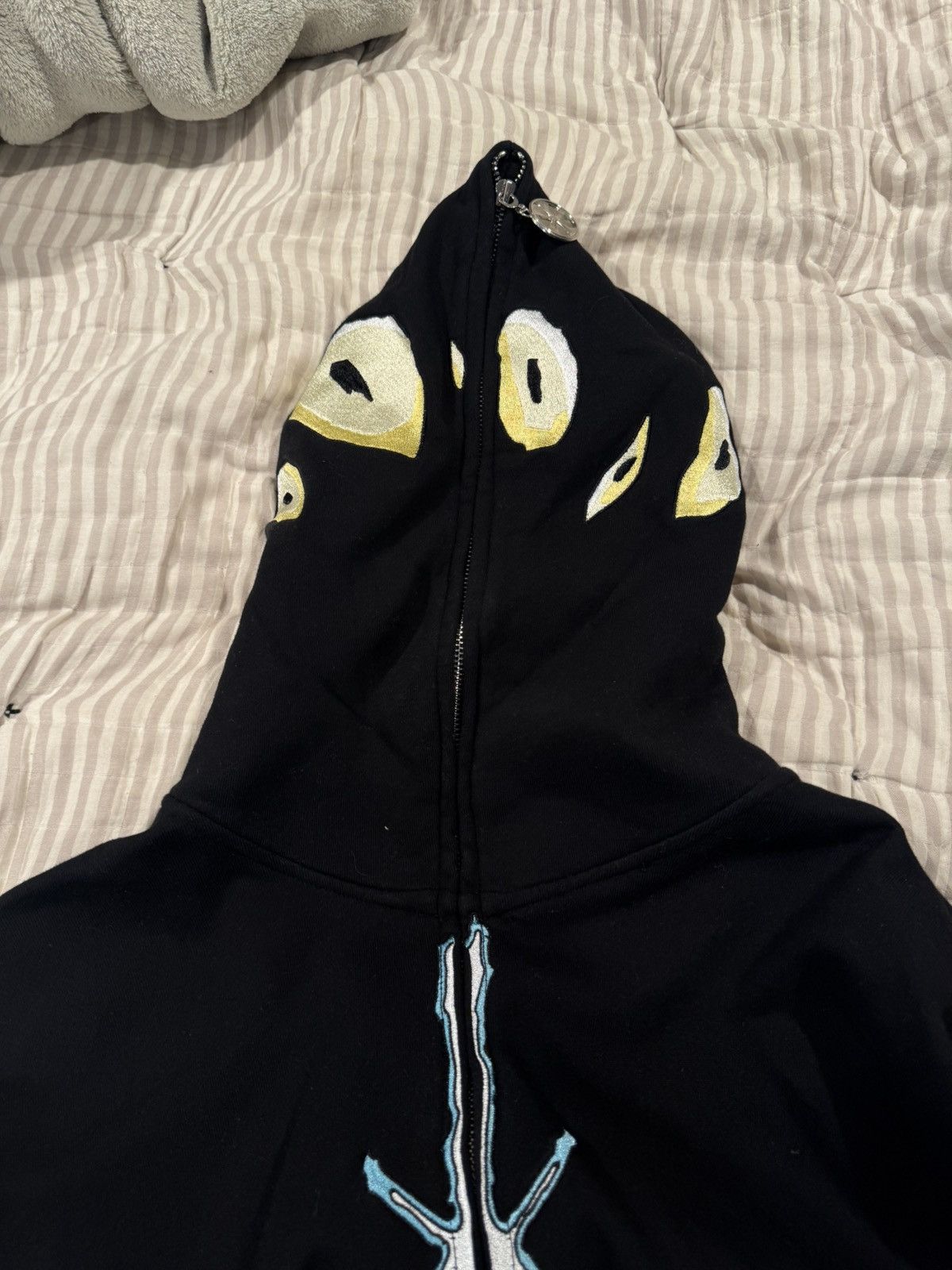 Vintage Ywach Bleach Full Zip Size US XL / EU 56 / 4 - 4 Thumbnail