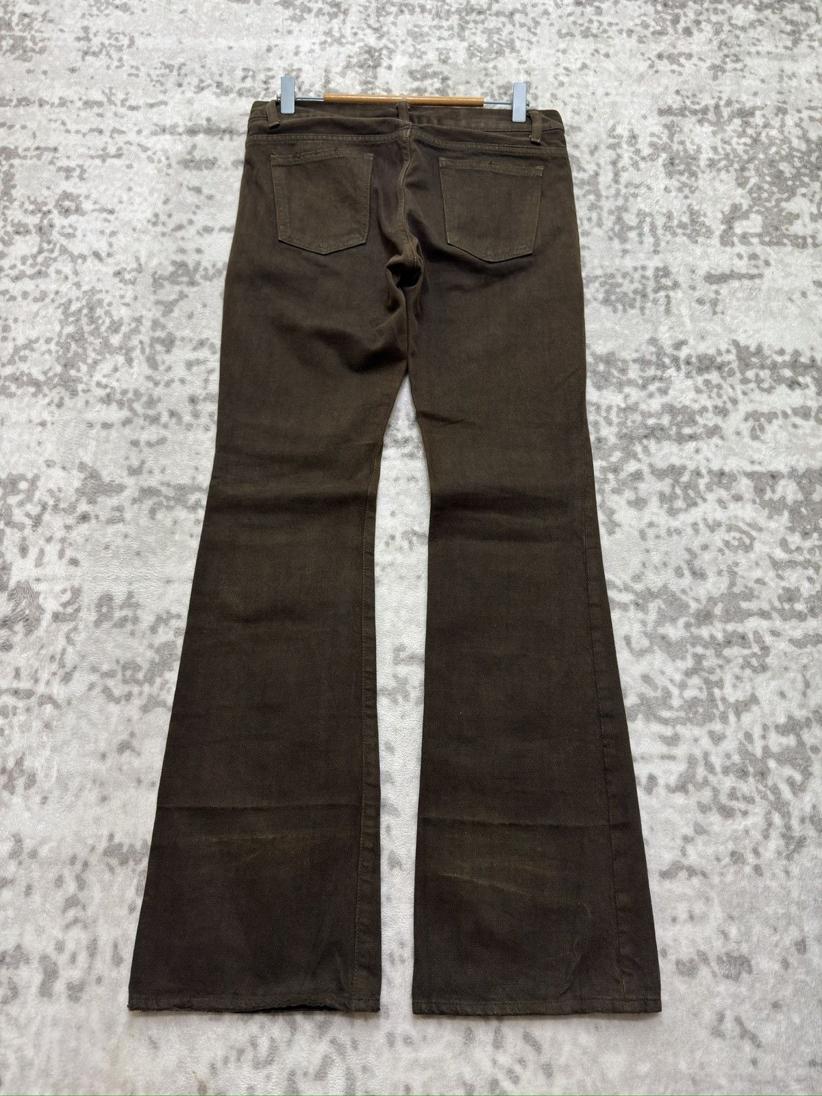 Johnbull Vintage John Bull Brown Flare Bootcut Denim Size US 30 / EU 46 - 2 Thumbnail