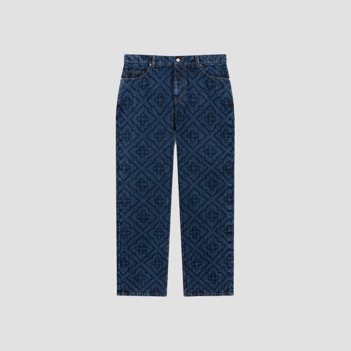 Casablanca Casablanca Laser Monogran Denim Jeans Size US 32 / EU 48 - 1 Thumbnail