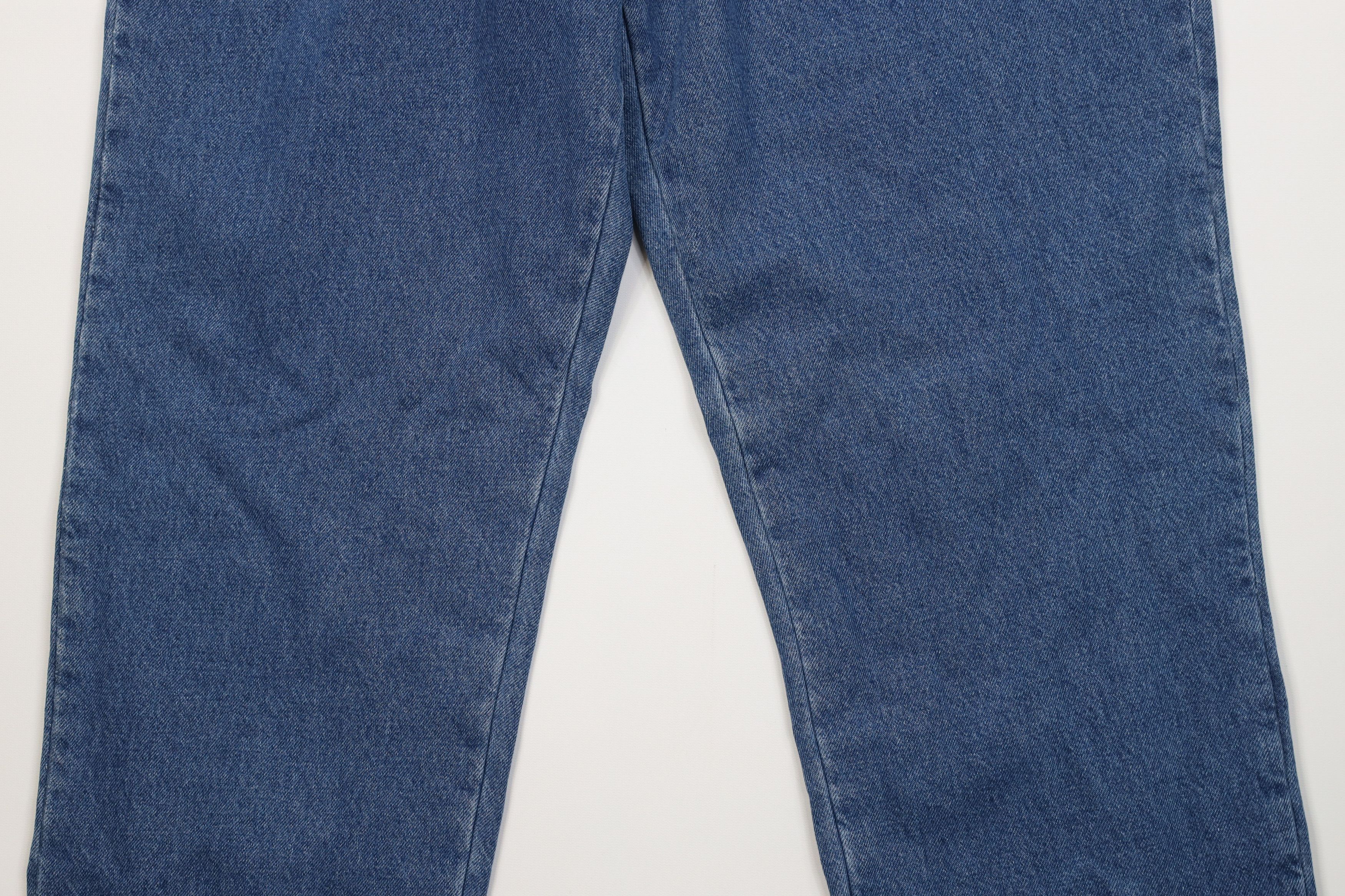 L.L. Bean Vintage Y2K LL Bean Natural Fit Flannel Lined Denim Jeans Size US 40 / EU 56 - 4 Thumbnail