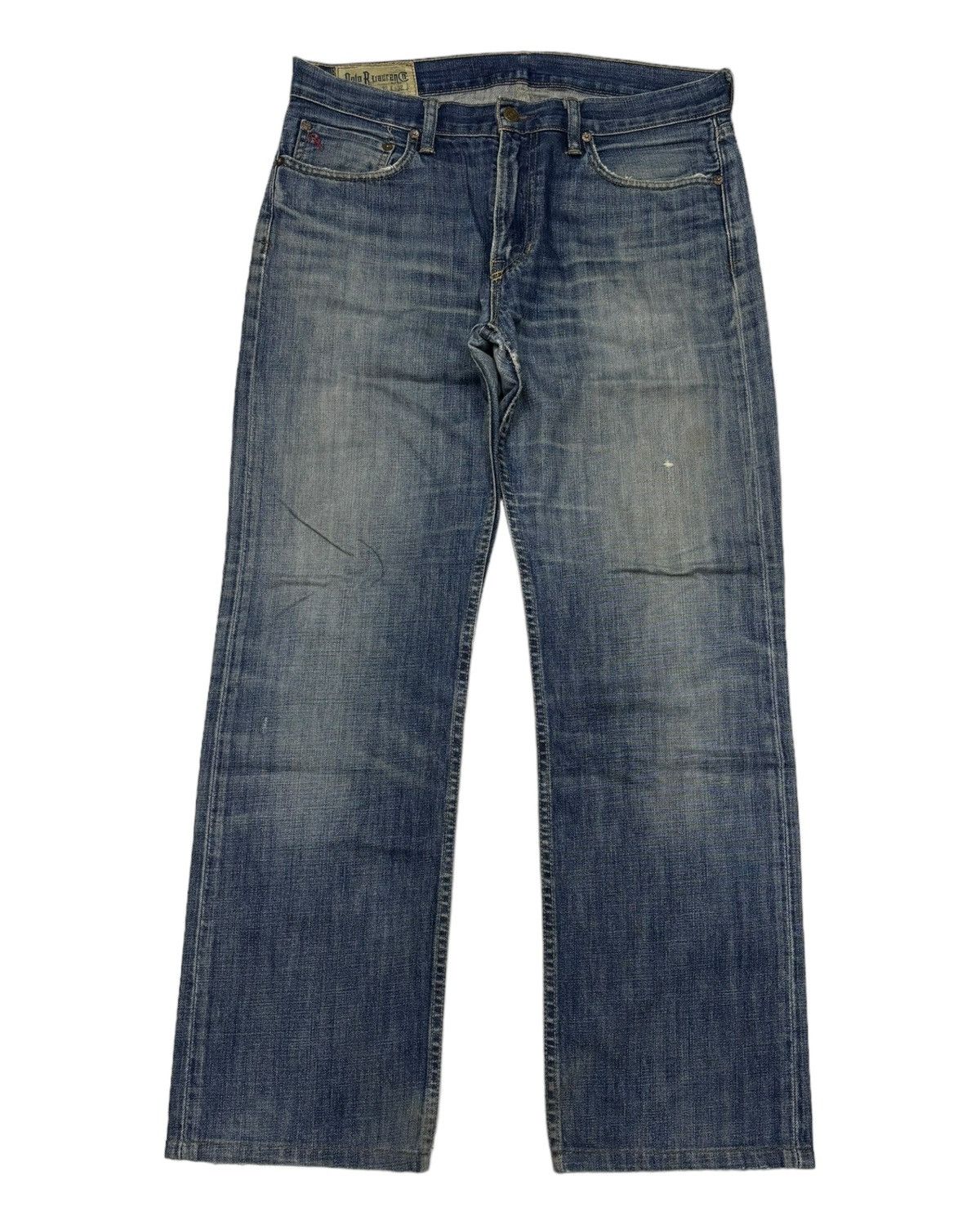 Polo Ralph Lauren POLO RALPH LAUREN BAGGY DISTRESSED DENIM JEANS Size US 34 / EU 50 - 7 Thumbnail