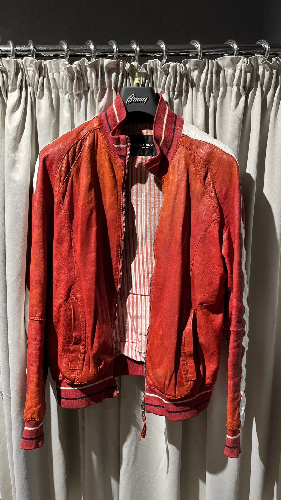Frankie Morello Frankie morello Leather jacket Size US XL / EU 56 / 4 - 4 Thumbnail