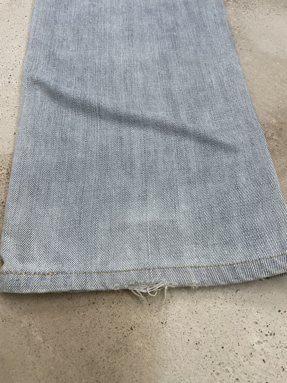 Japanese Brand × Uniqlo Uniqlo Double Knee Stain Distressed Custom Size US 33 - 18 Thumbnail