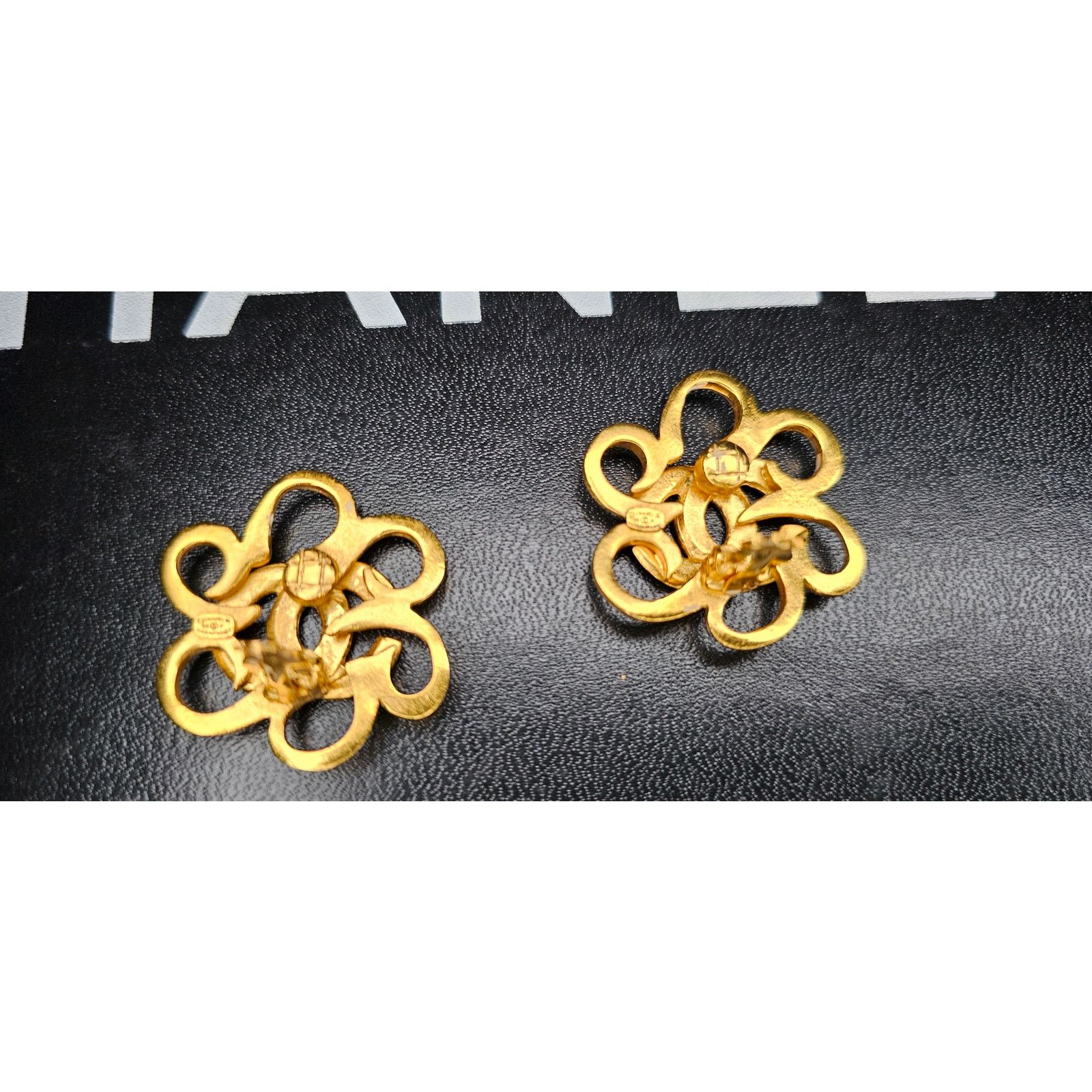 Chanel CHANEL Pre-Owned 1996 CC Flower clip-on earrings Size ONE SIZE - 5 Thumbnail
