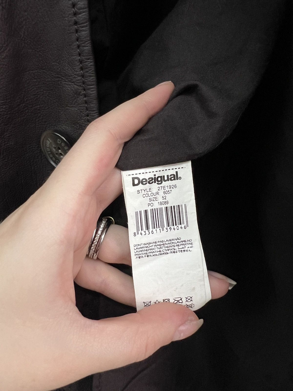 14th Addiction Rare 14thAddiction style leather blazer avant GARDE y2k Size US L / EU 52-54 / 3 - 7 Thumbnail