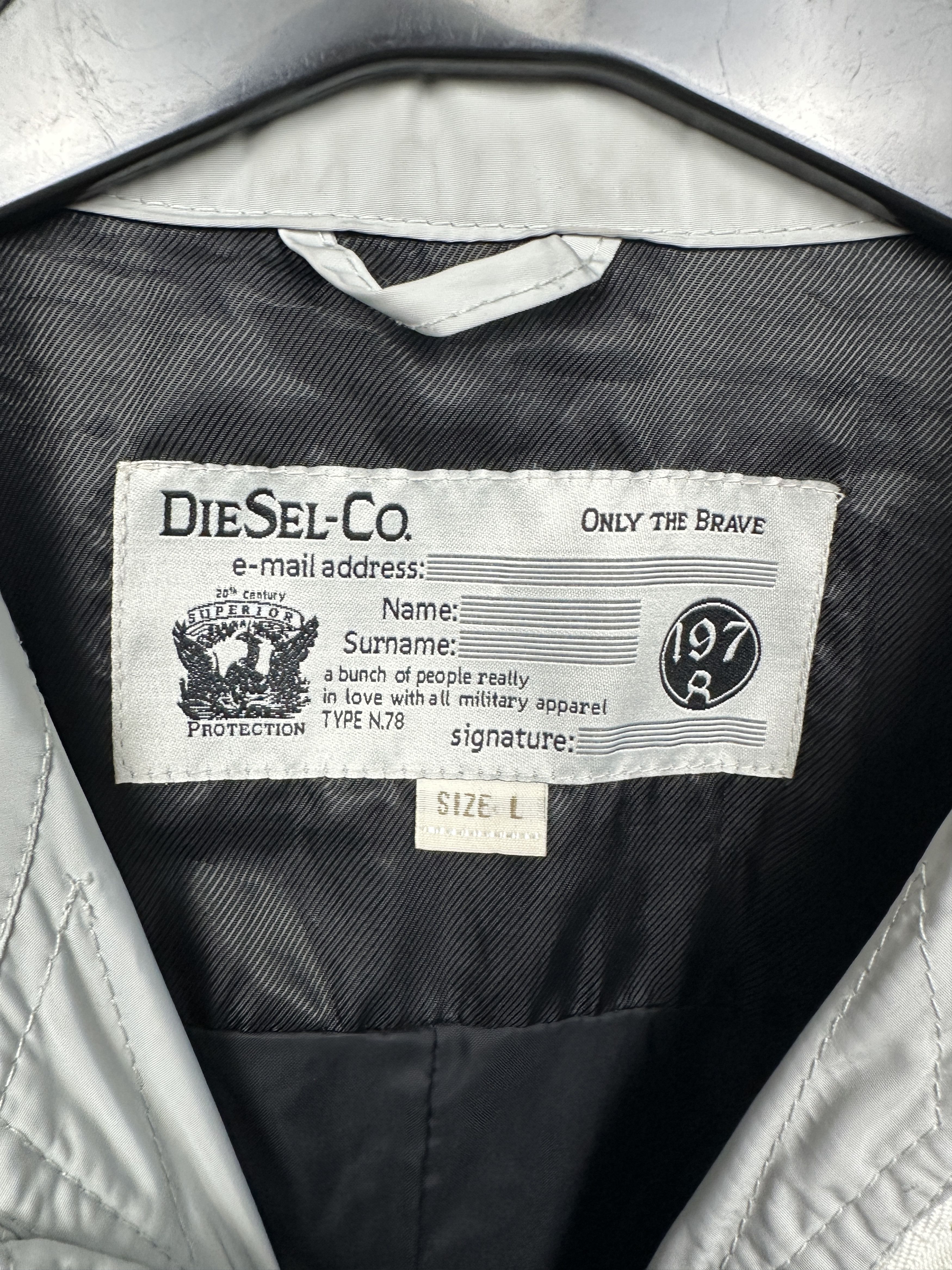 Diesel Diesel Nylon and Leather Biker Jacket Size US L / EU 52-54 / 3 - 4 Thumbnail