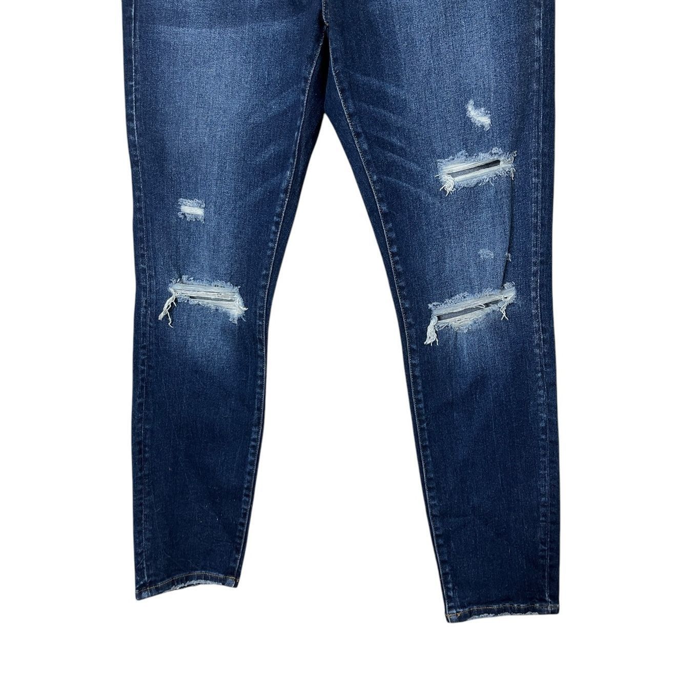 Other Vervet Amber Mid Rise Skinny Jeans Dark Wash size 32 NWT Size 32" / US 10 / IT 46 - 3 Thumbnail
