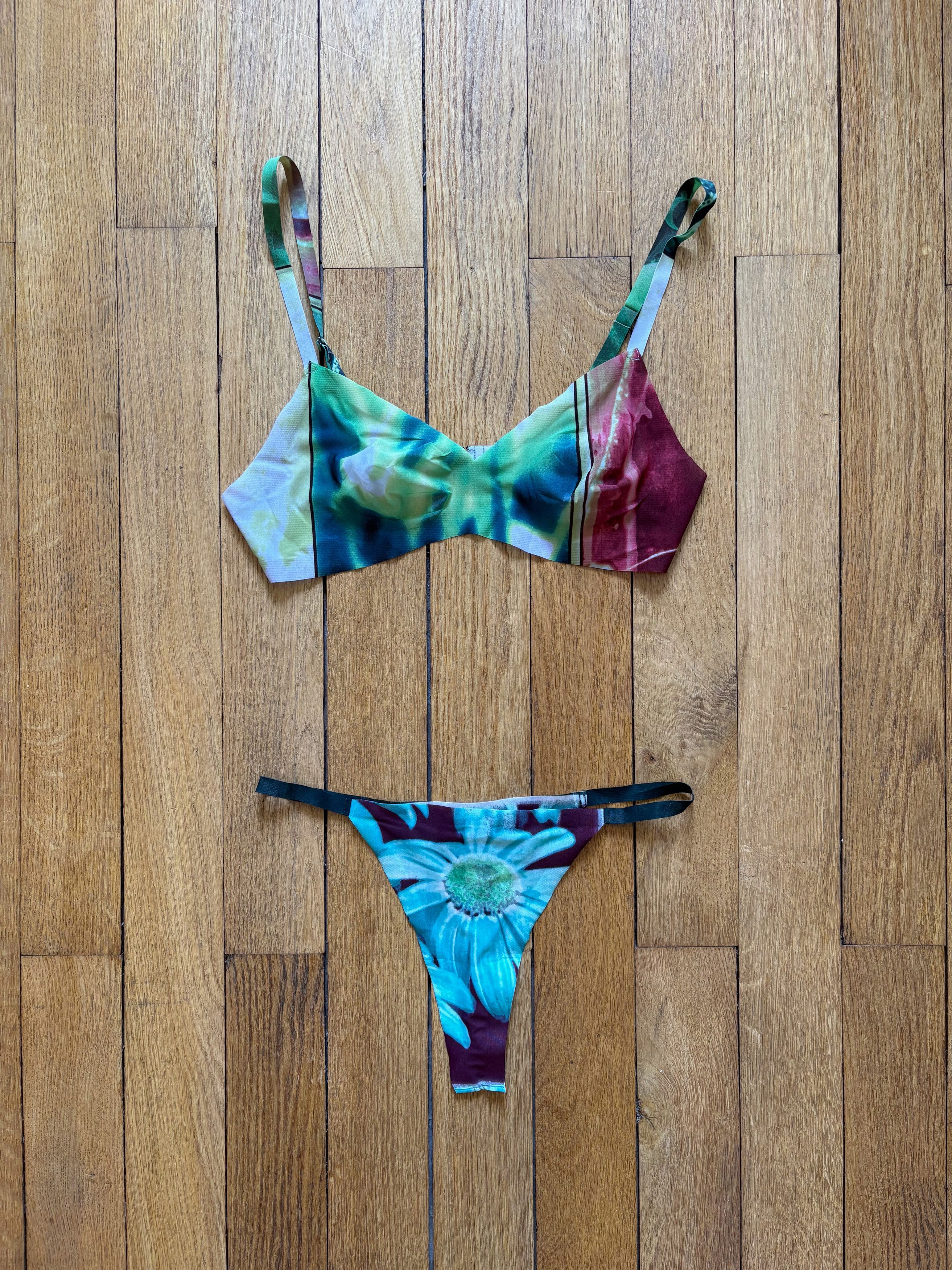 Jean Paul Gaultier Jean Paul Gaultier vintage floral bikini set Size M / US 6-8 / IT 42-44 - 1 Thumbnail