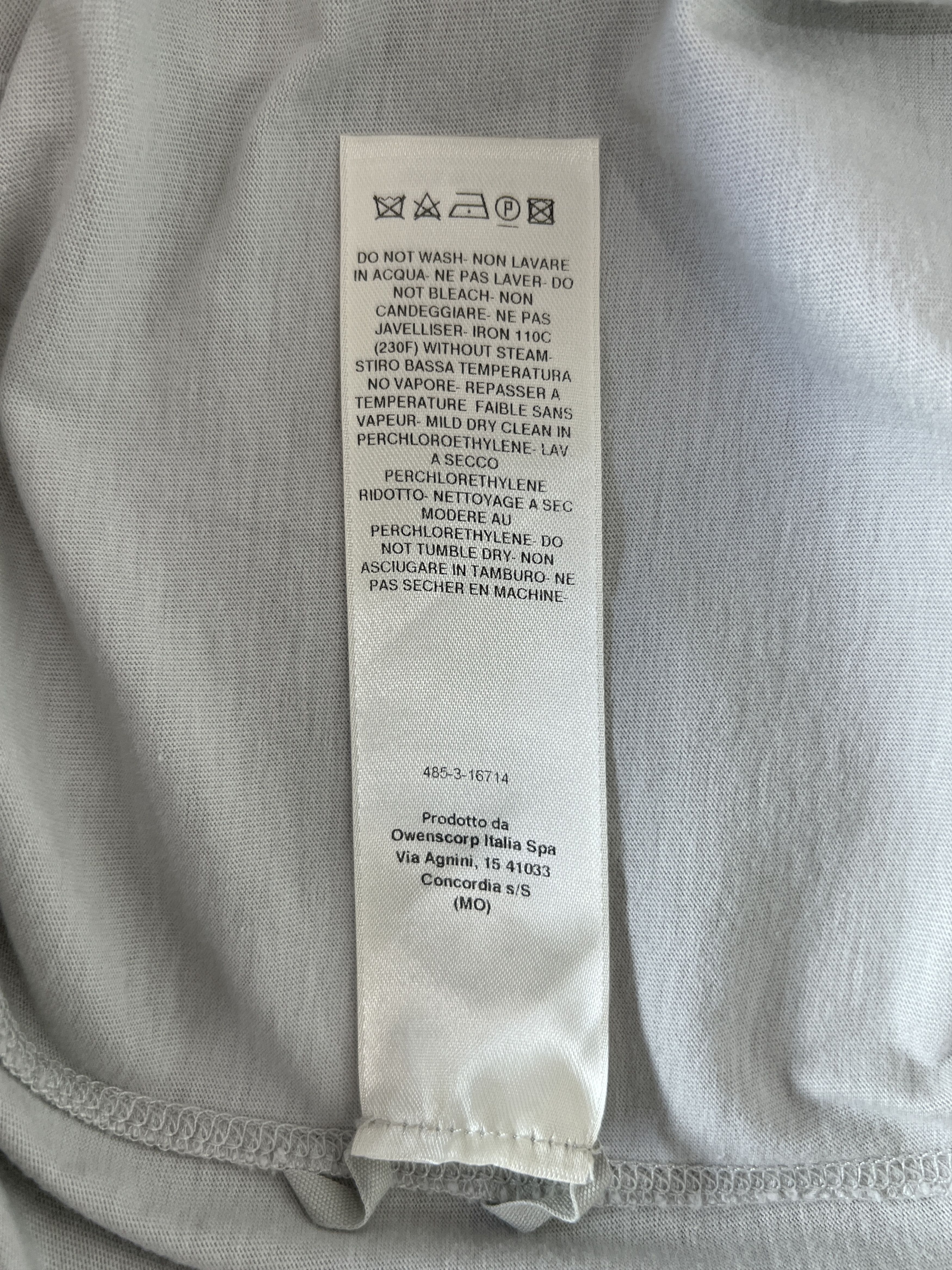 Rick Owens Rick Owens Zip Pocket LS Tee Milk White Medium Size US M / EU 48-50 / 2 - 7 Thumbnail