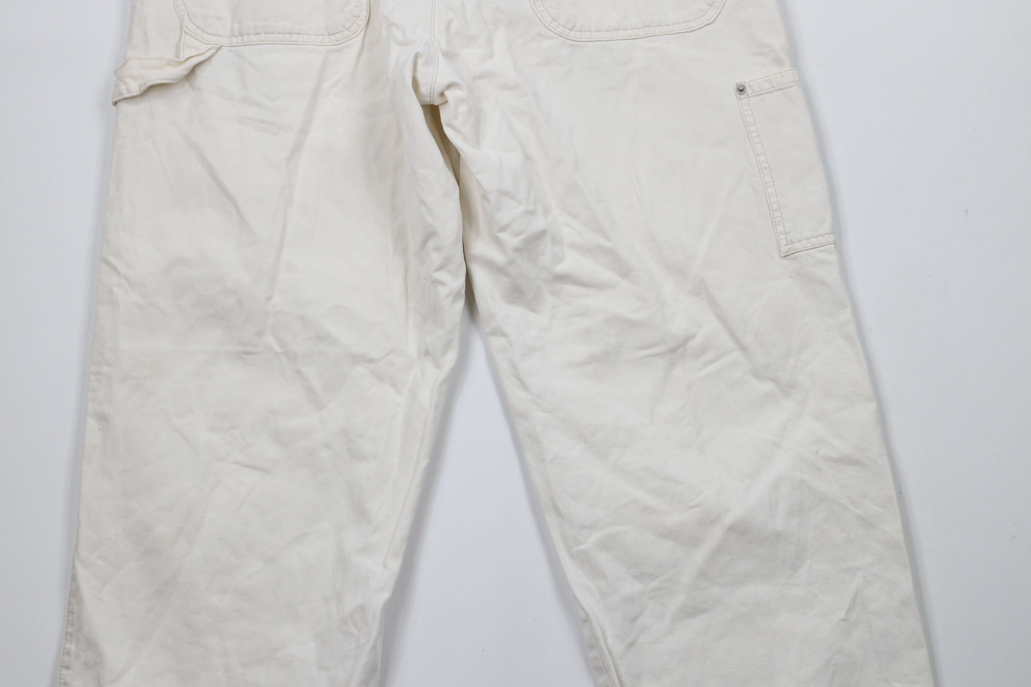 Levi's × Vintage Vintage Y2K 2000 Levis Wide Leg Carpenter Dungaree Pants Size US 36 / EU 52 - 14 Thumbnail