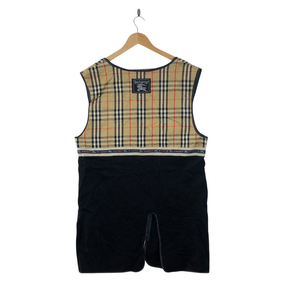 Burberry Prorsum Vintage BURBERRYS LONDON Nova Checked Plaid Inner Blazer Size 38R - 2 Thumbnail