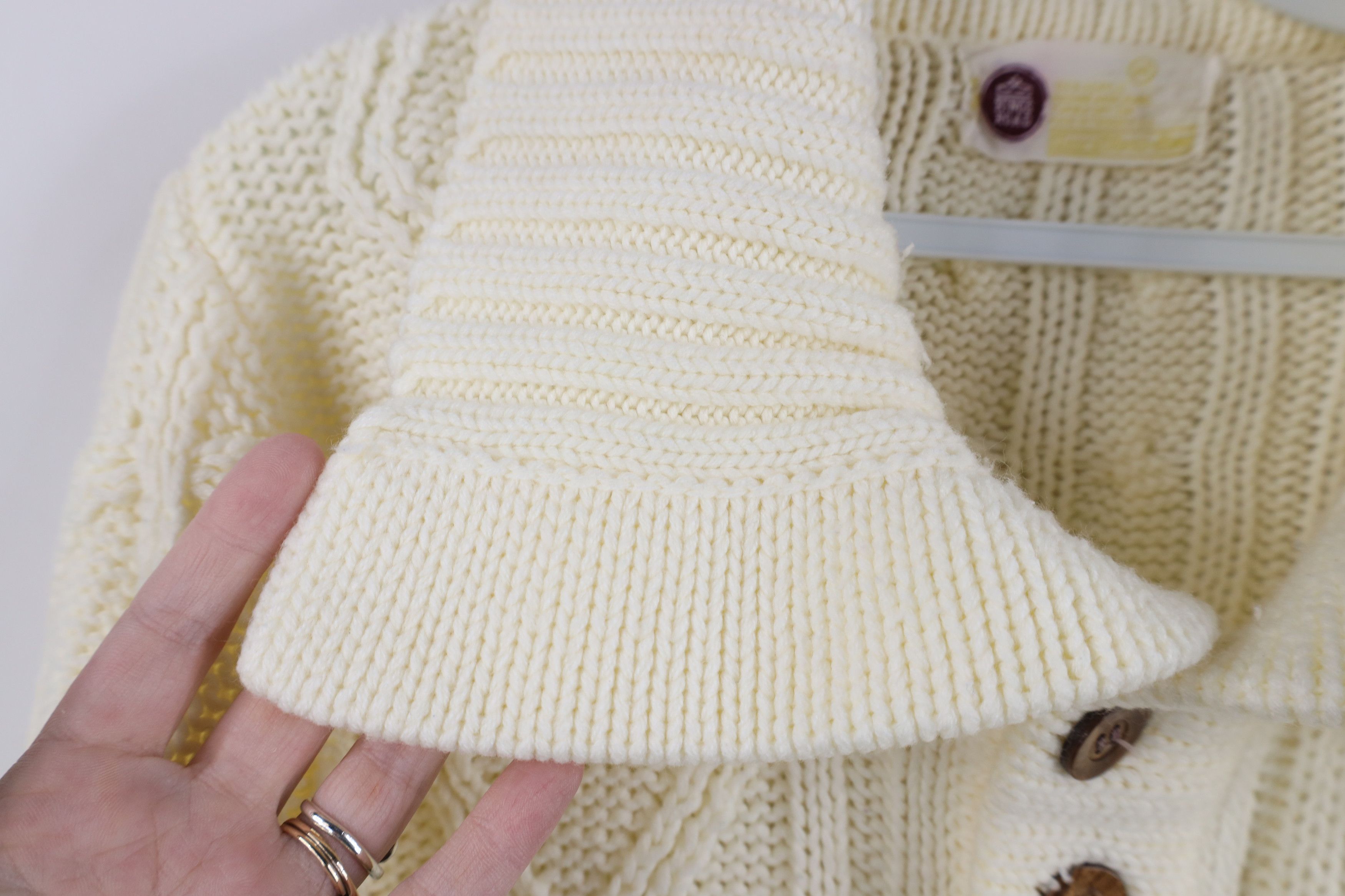 Vintage Vintage 70s Streetwear Fisherman Chunky Cable Knit Sweater Size US M / EU 48-50 / 2 - 6 Thumbnail