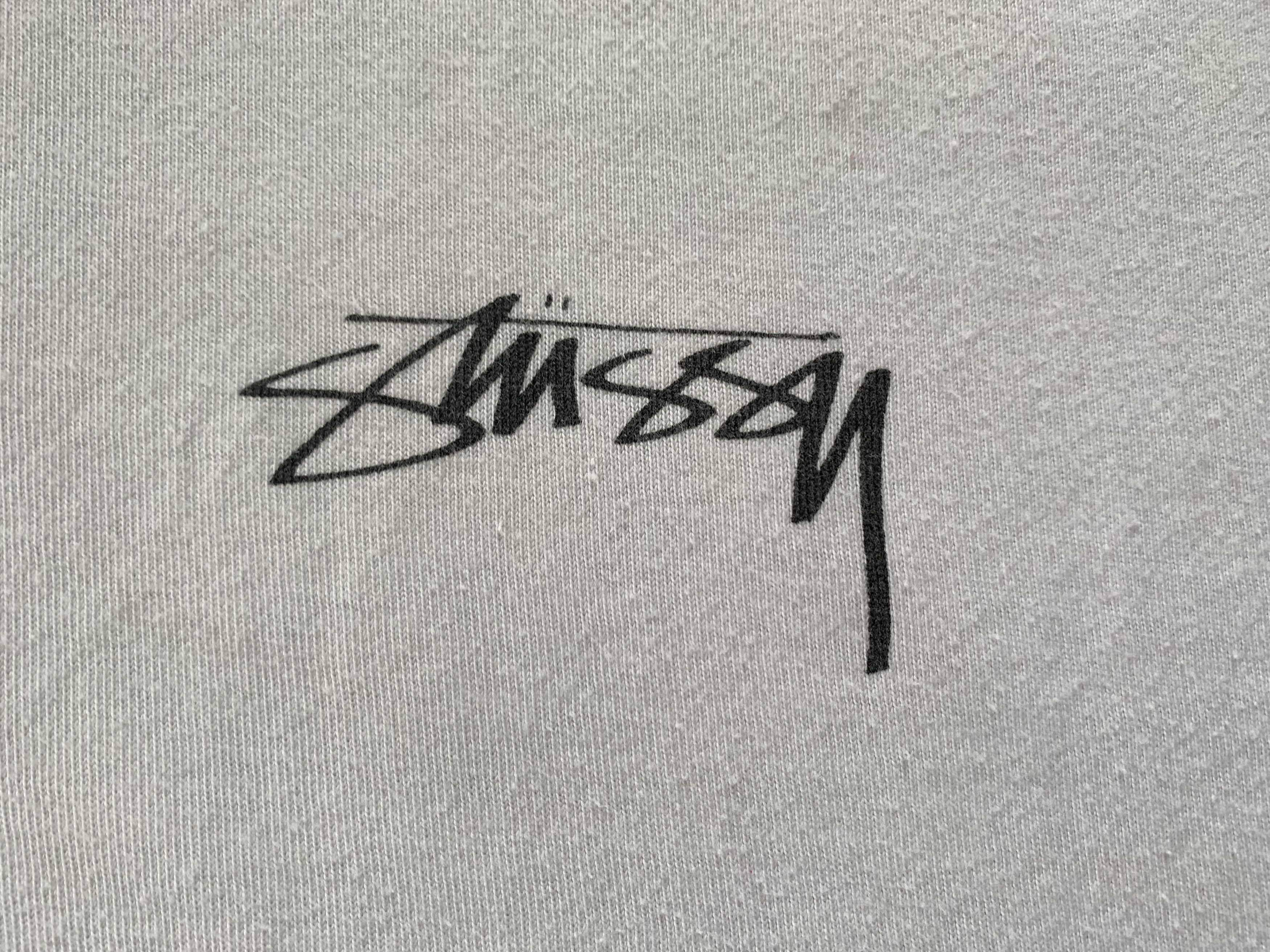 Nike × Stussy Stussy White Cotton T-Shirt Size US XL / EU 56 / 4 - 4 Thumbnail