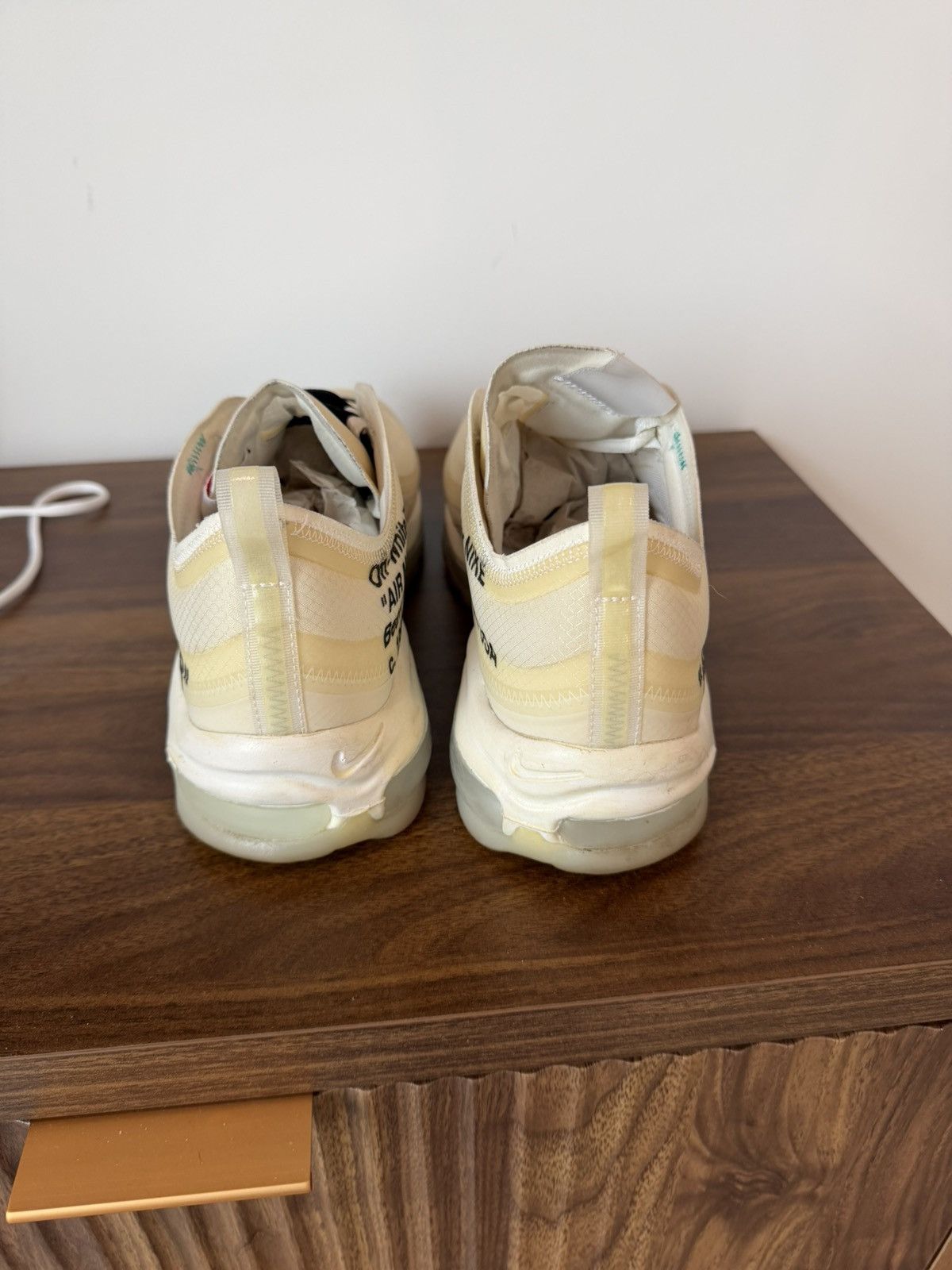 Nike × Off-White Off White “The 10” Air Max 97s Size US 11.5 / EU 44-45 - 12 Thumbnail
